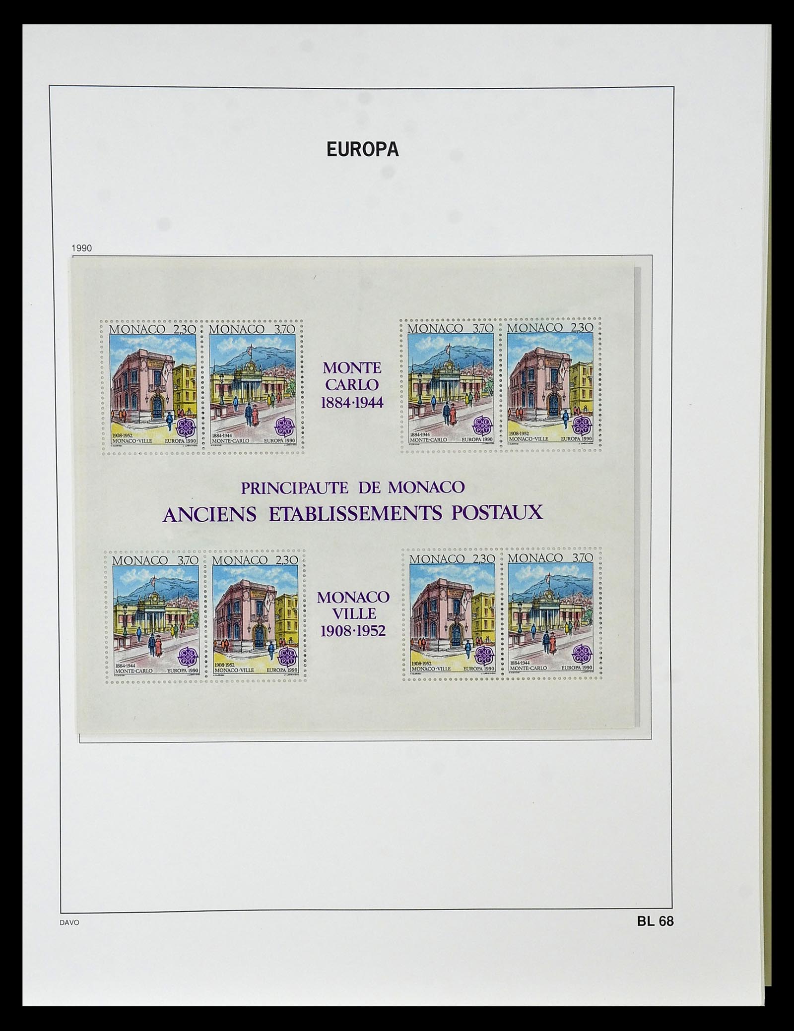 34838 287 - Postzegelverzameling 34838 Europa CEPT 1956-1998.