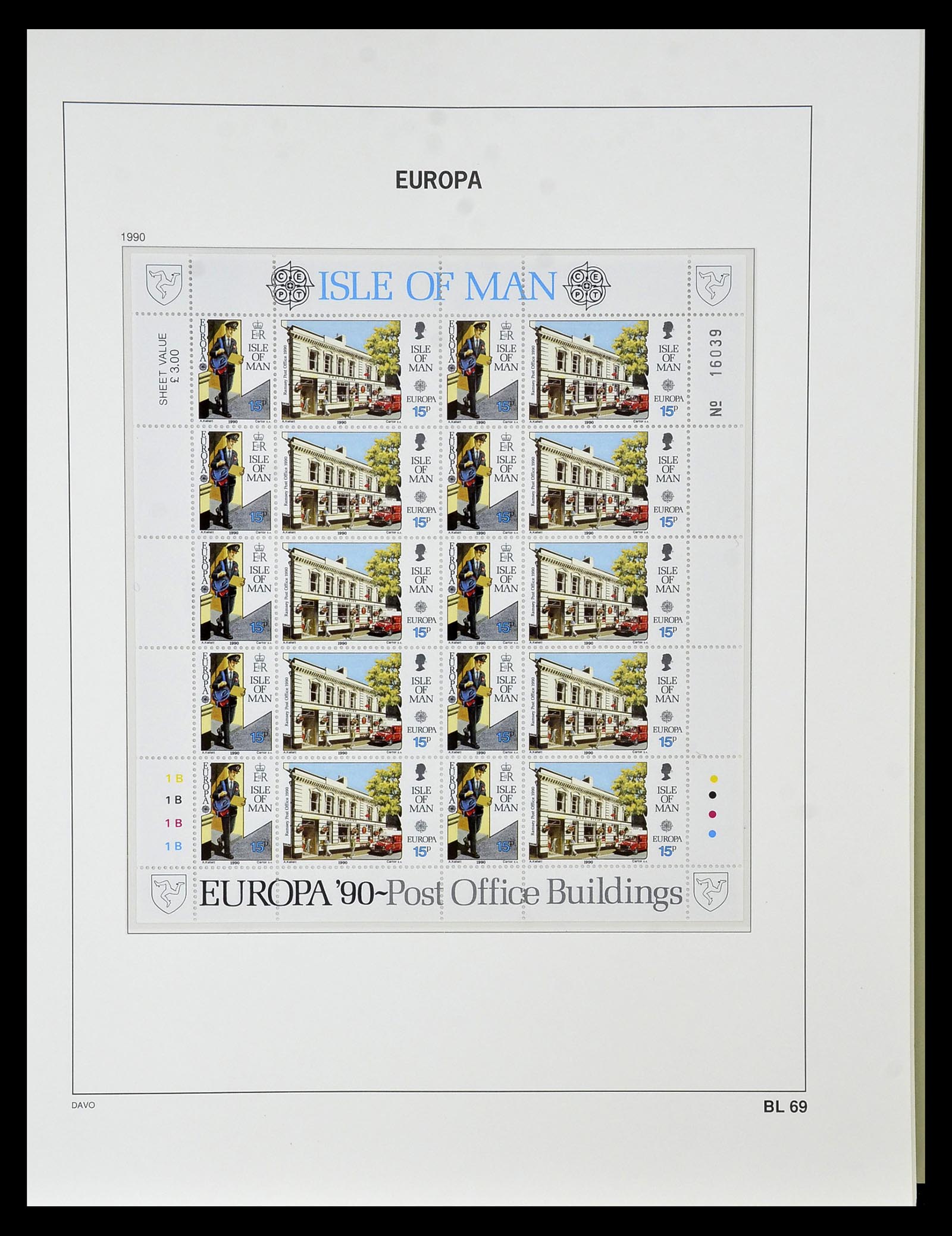 34838 288 - Postzegelverzameling 34838 Europa CEPT 1956-1998.