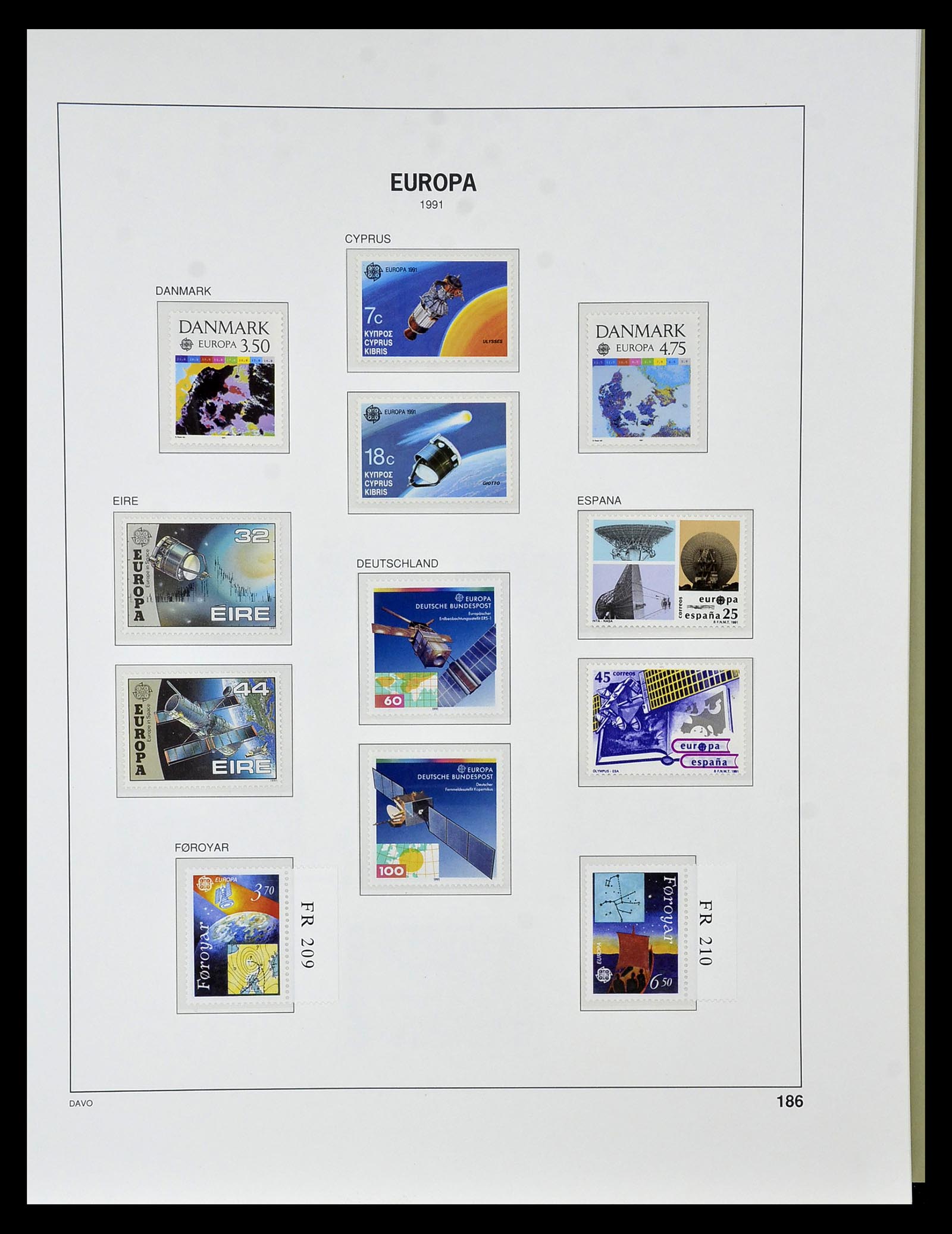34838 294 - Postzegelverzameling 34838 Europa CEPT 1956-1998.