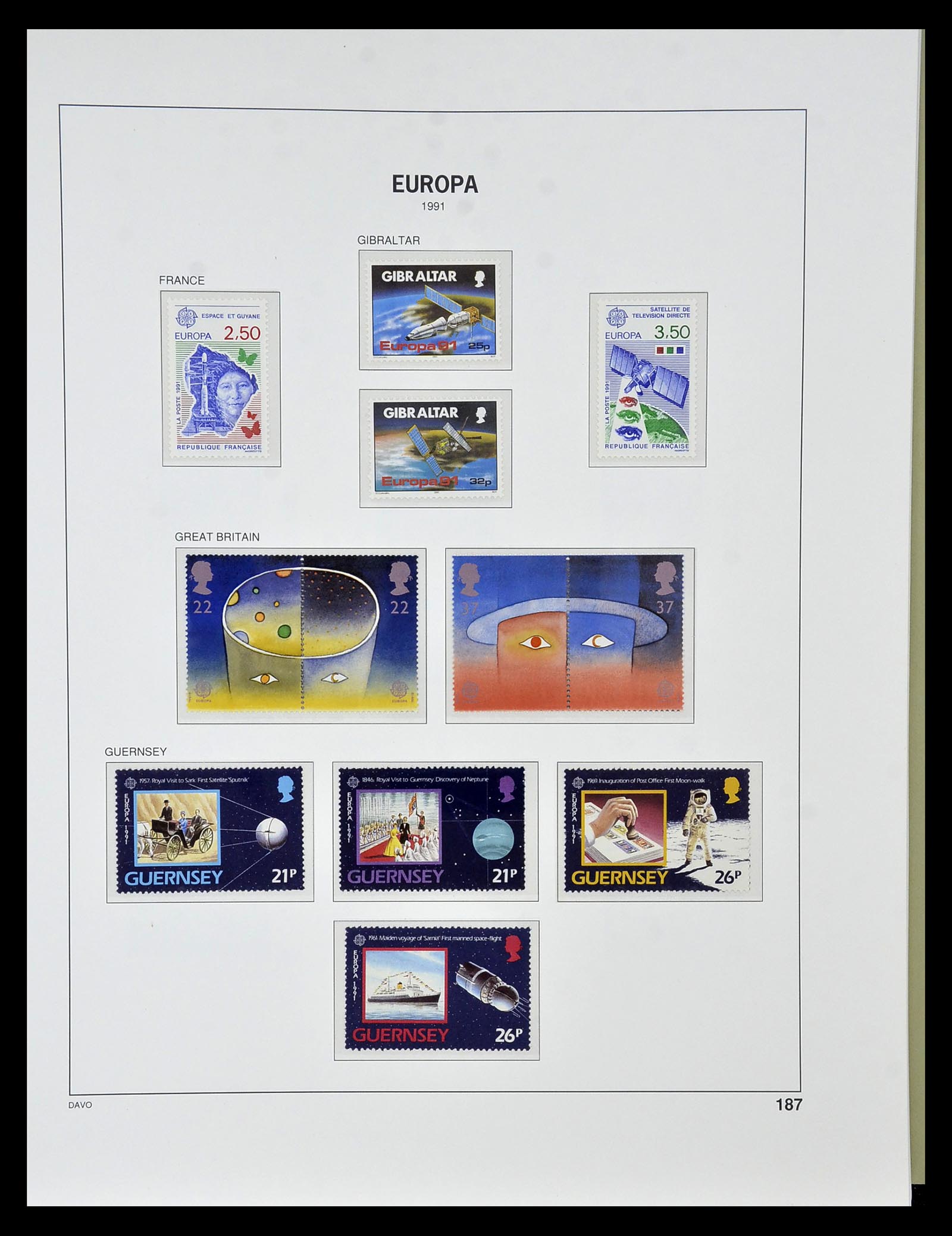 34838 295 - Postzegelverzameling 34838 Europa CEPT 1956-1998.