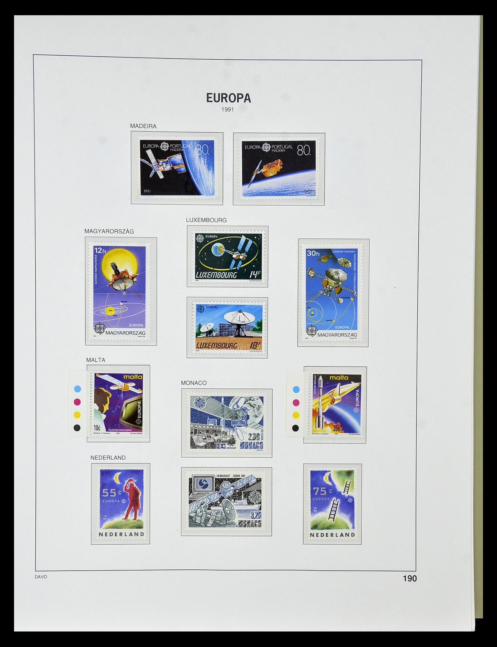 34838 299 - Postzegelverzameling 34838 Europa CEPT 1956-1998.