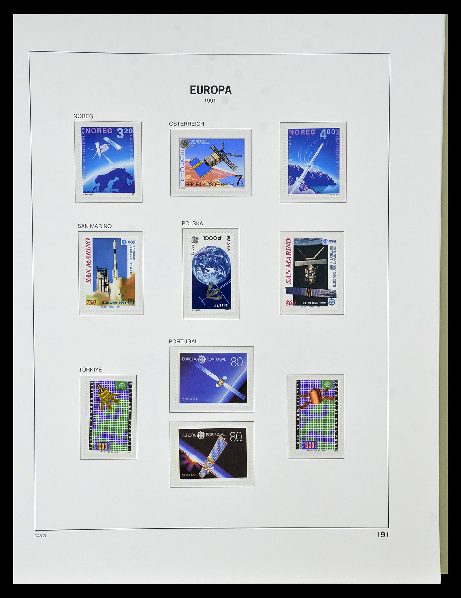 34838 300 - Postzegelverzameling 34838 Europa CEPT 1956-1998.