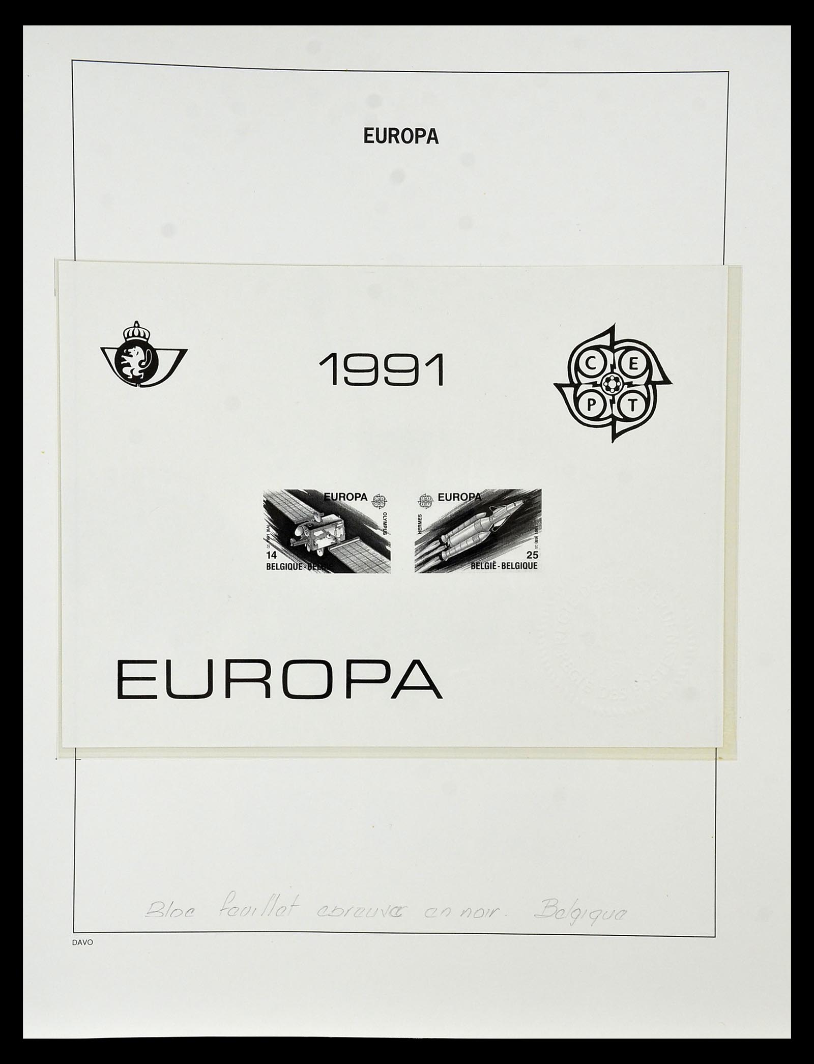 34838 309 - Postzegelverzameling 34838 Europa CEPT 1956-1998.