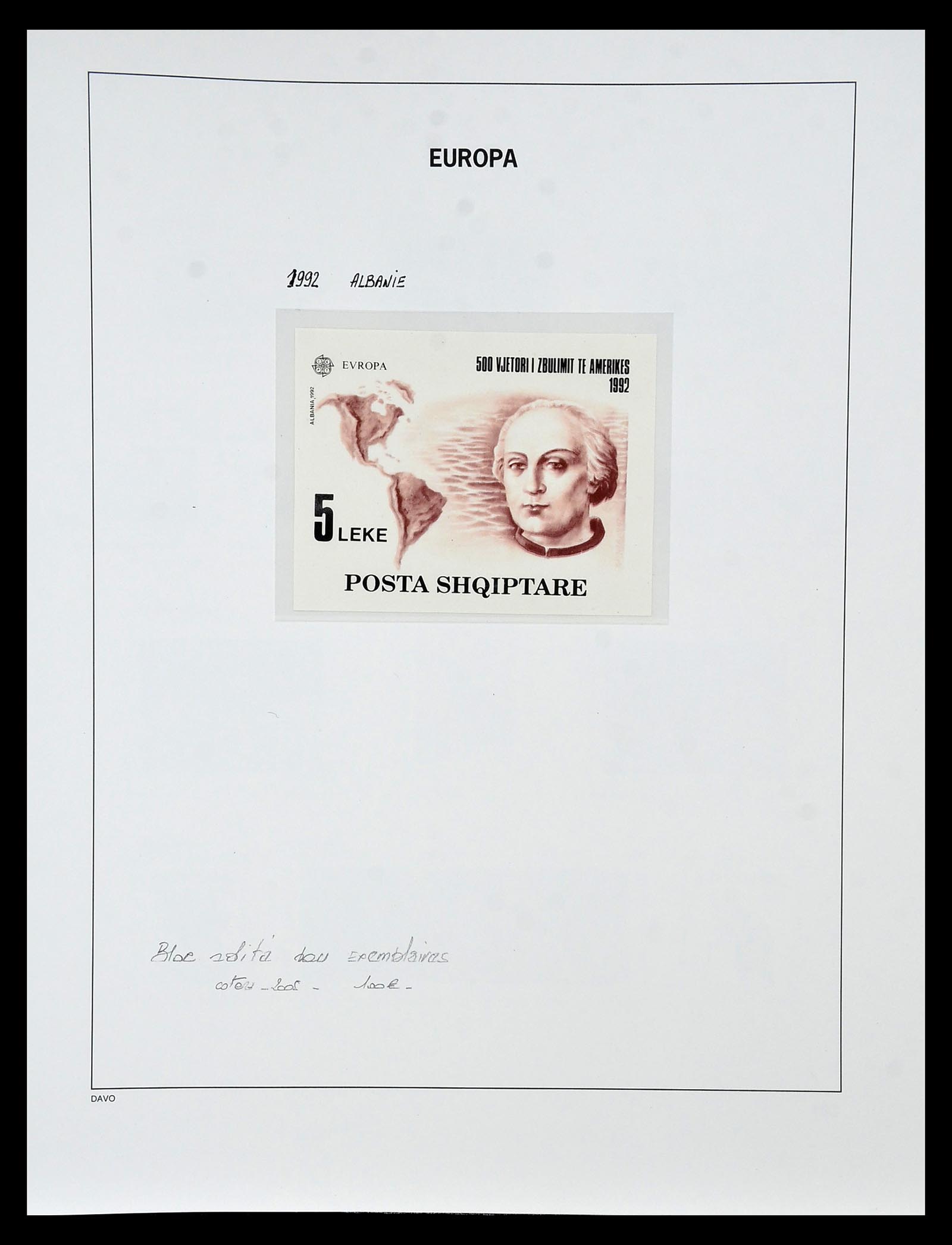 34838 311 - Postzegelverzameling 34838 Europa CEPT 1956-1998.