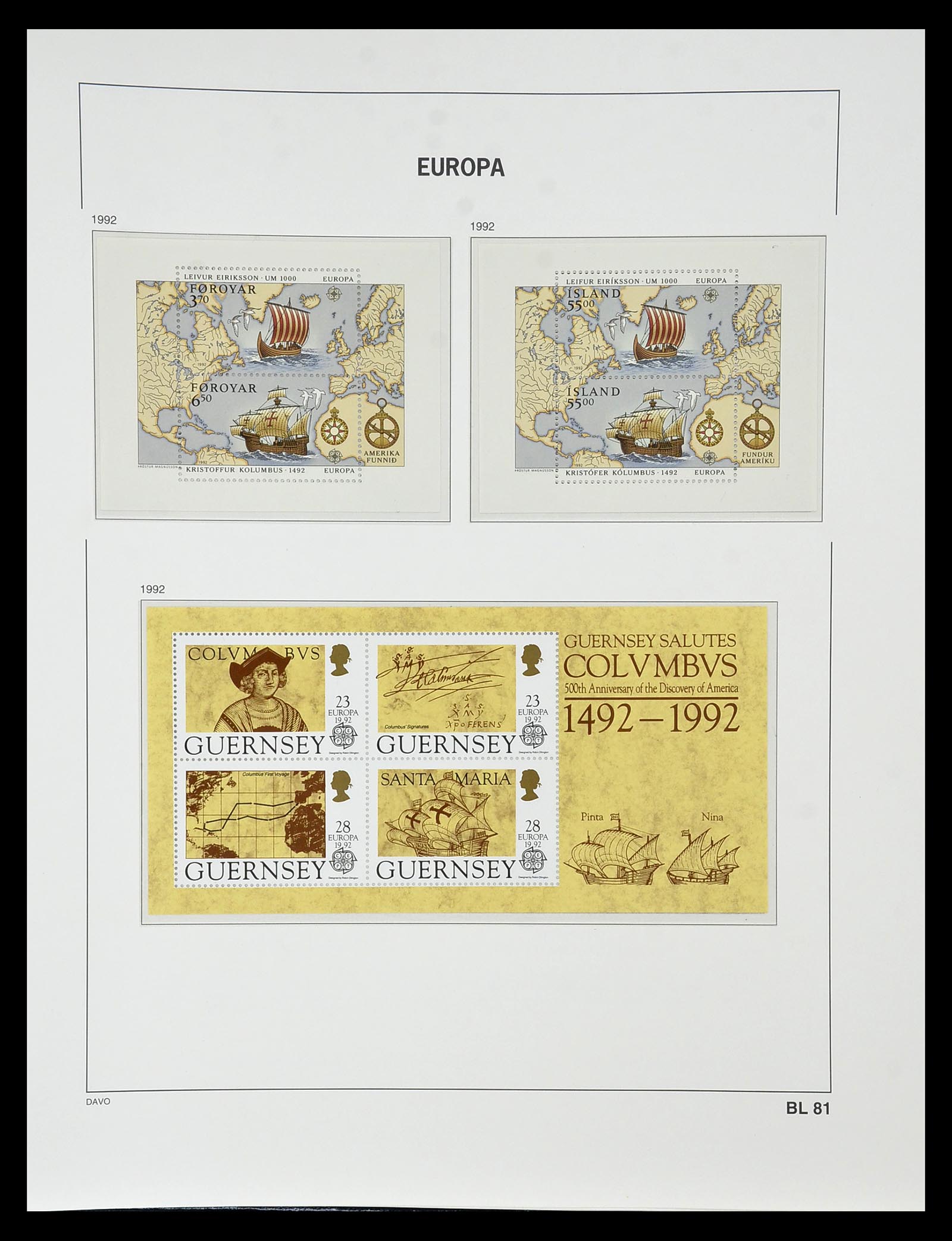 34838 322 - Postzegelverzameling 34838 Europa CEPT 1956-1998.