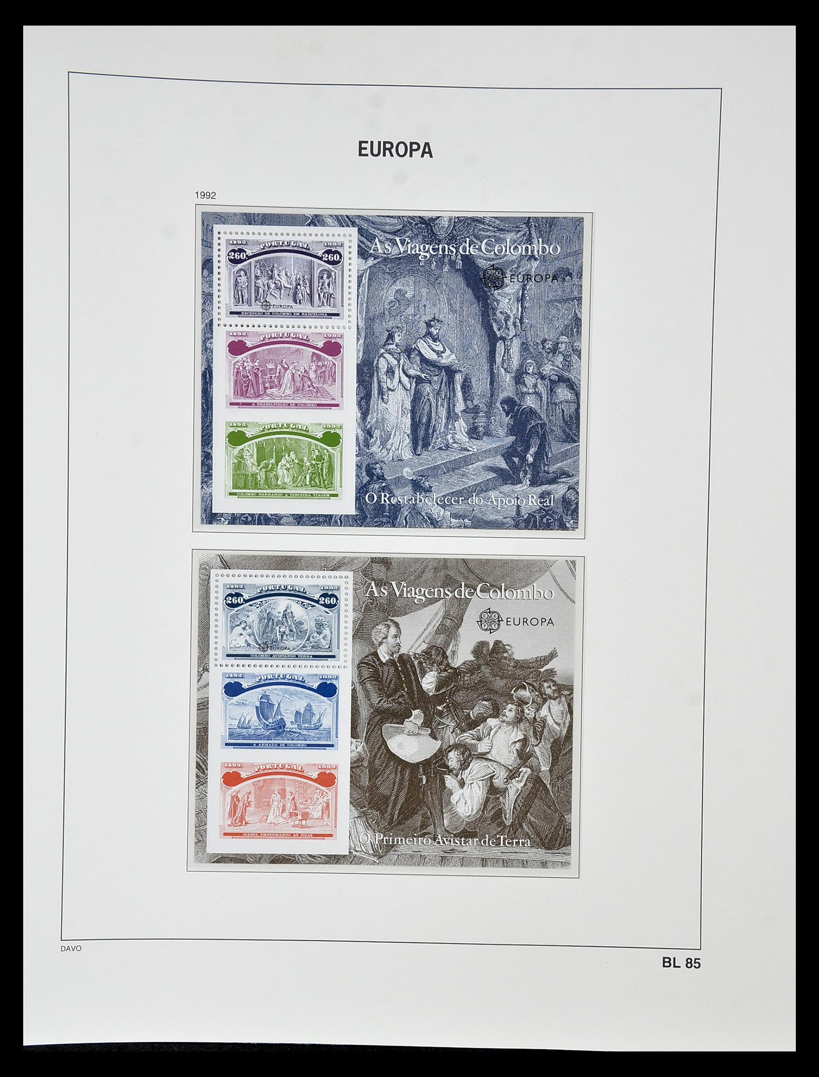 34838 327 - Postzegelverzameling 34838 Europa CEPT 1956-1998.