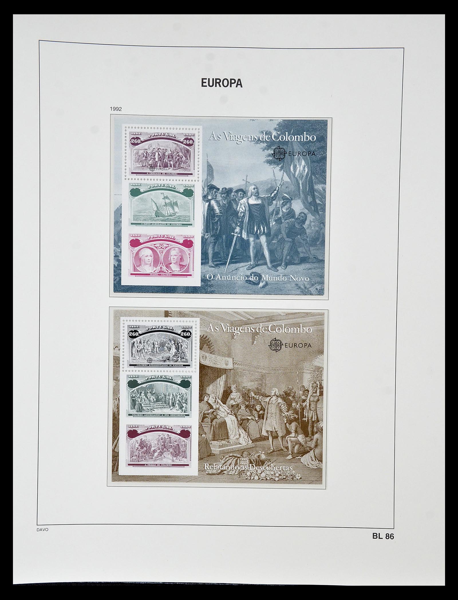 34838 328 - Postzegelverzameling 34838 Europa CEPT 1956-1998.