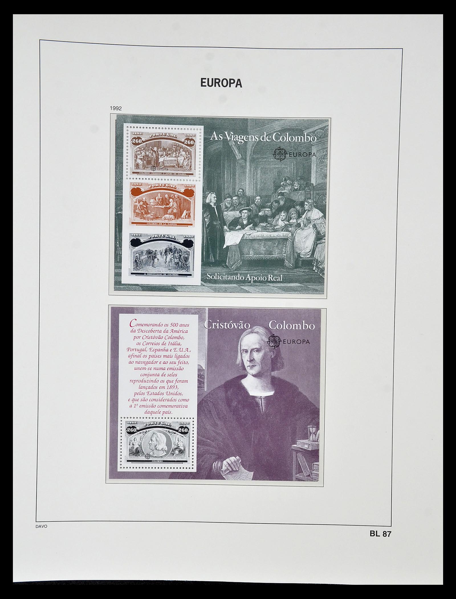 34838 329 - Postzegelverzameling 34838 Europa CEPT 1956-1998.