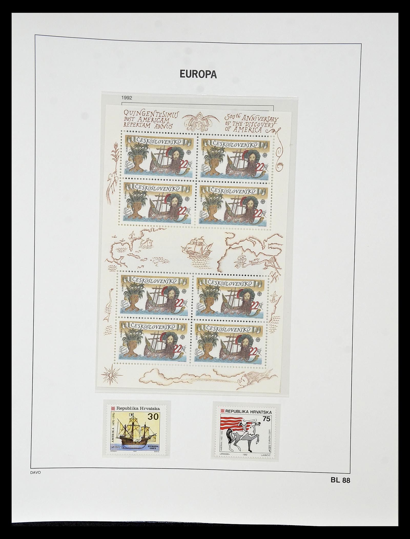 34838 330 - Postzegelverzameling 34838 Europa CEPT 1956-1998.