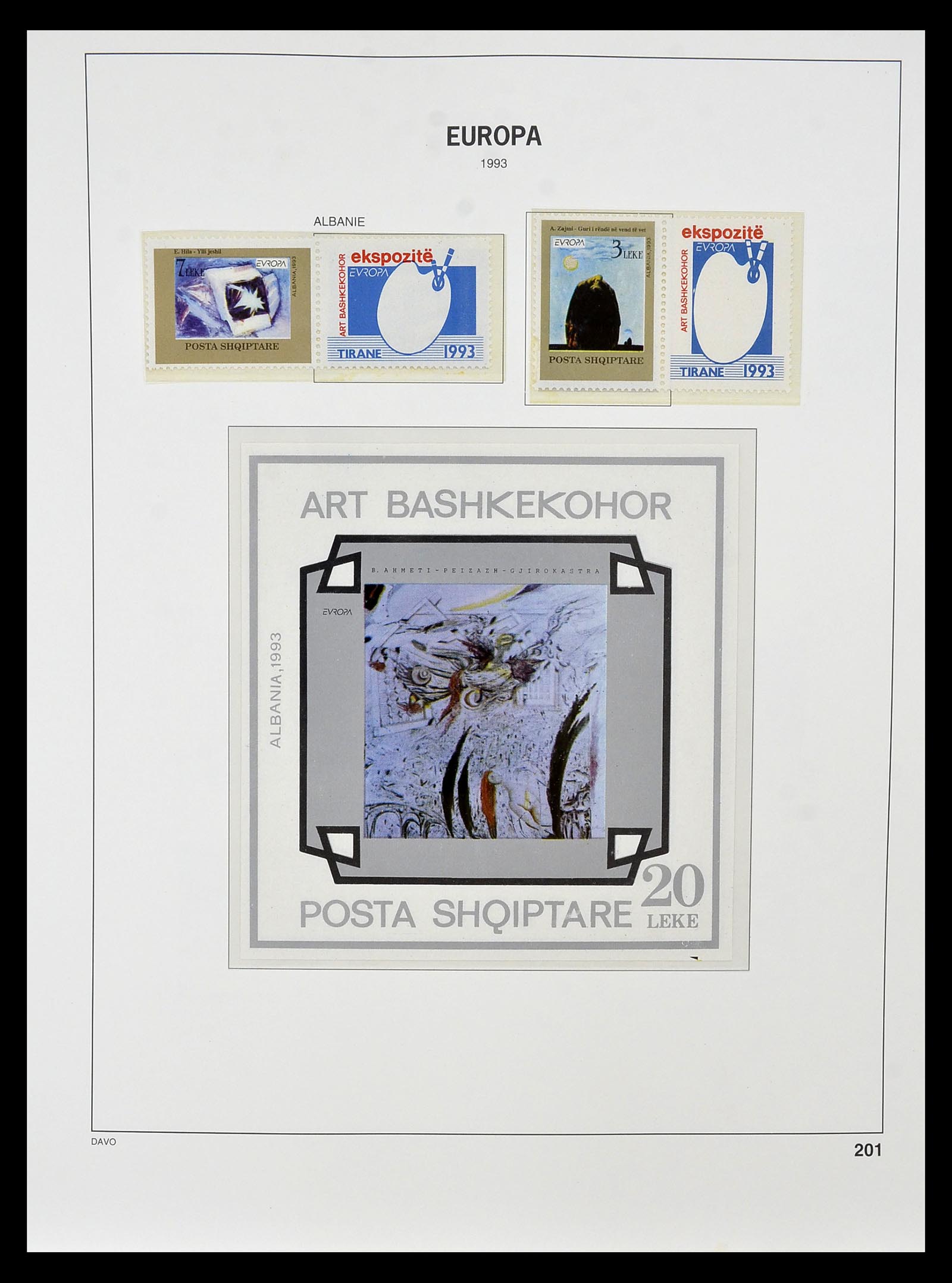 34838 333 - Postzegelverzameling 34838 Europa CEPT 1956-1998.