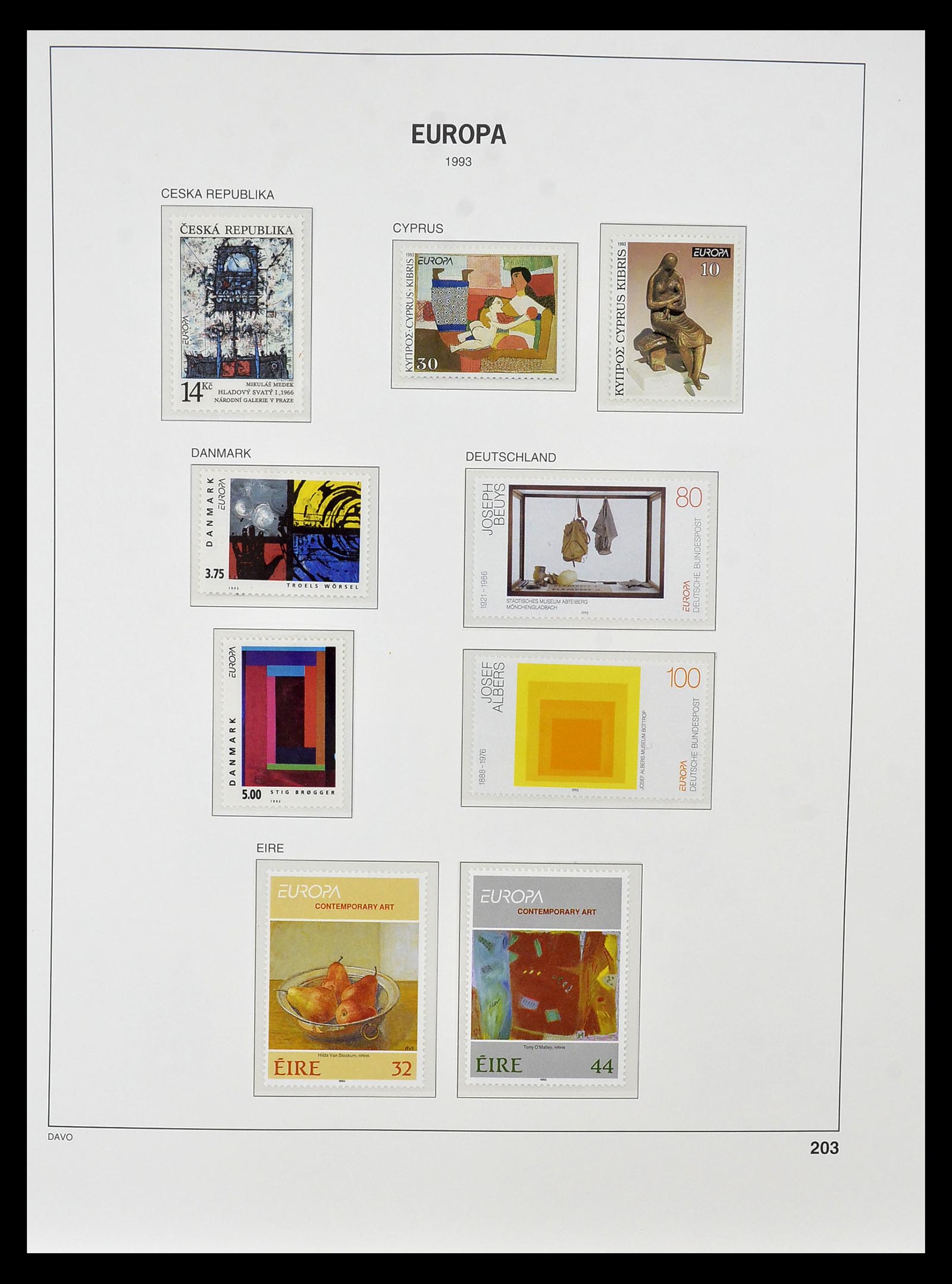 34838 335 - Postzegelverzameling 34838 Europa CEPT 1956-1998.