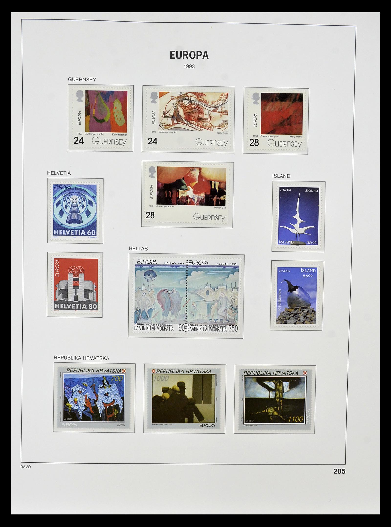 34838 337 - Postzegelverzameling 34838 Europa CEPT 1956-1998.