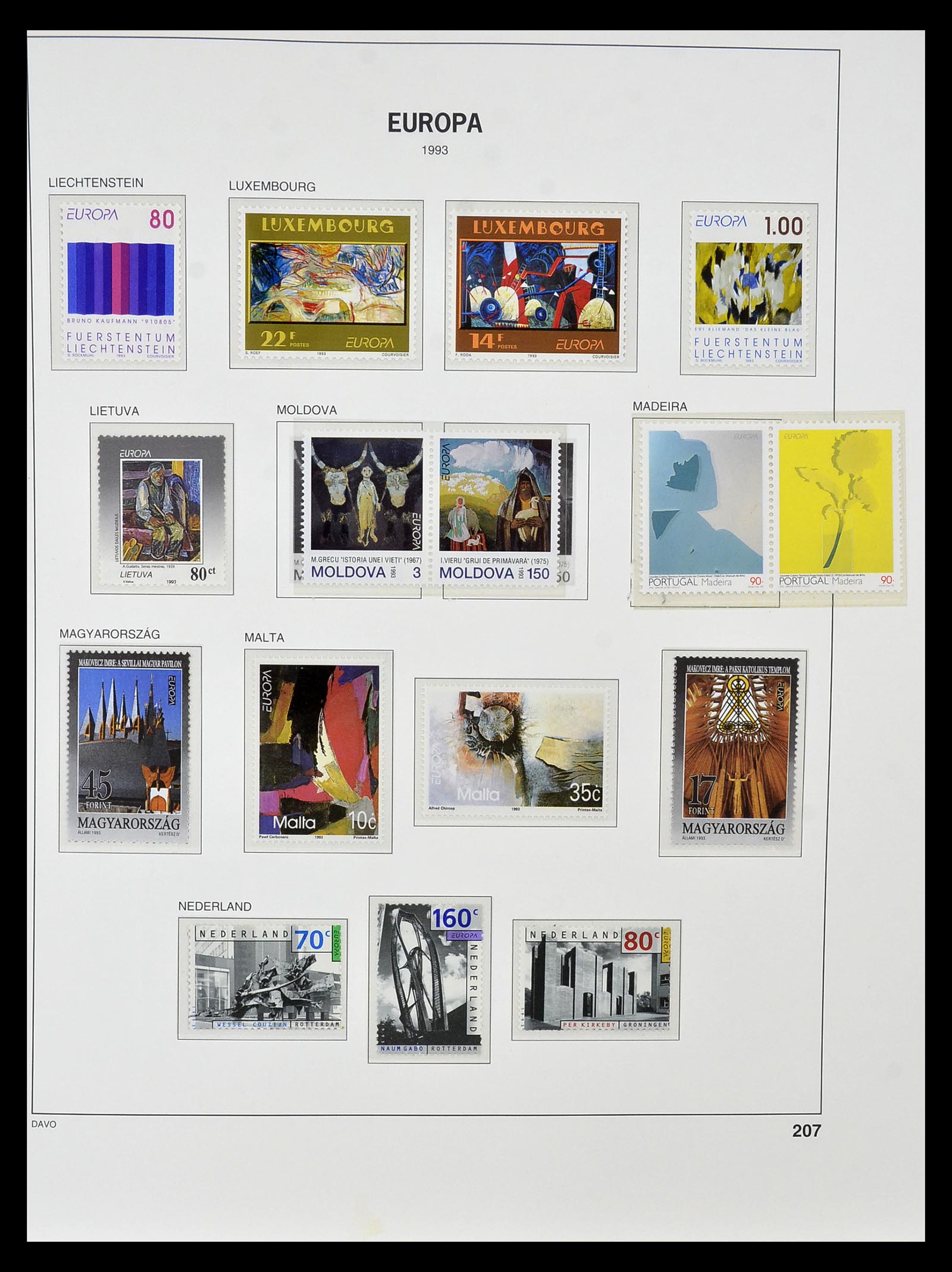34838 339 - Postzegelverzameling 34838 Europa CEPT 1956-1998.