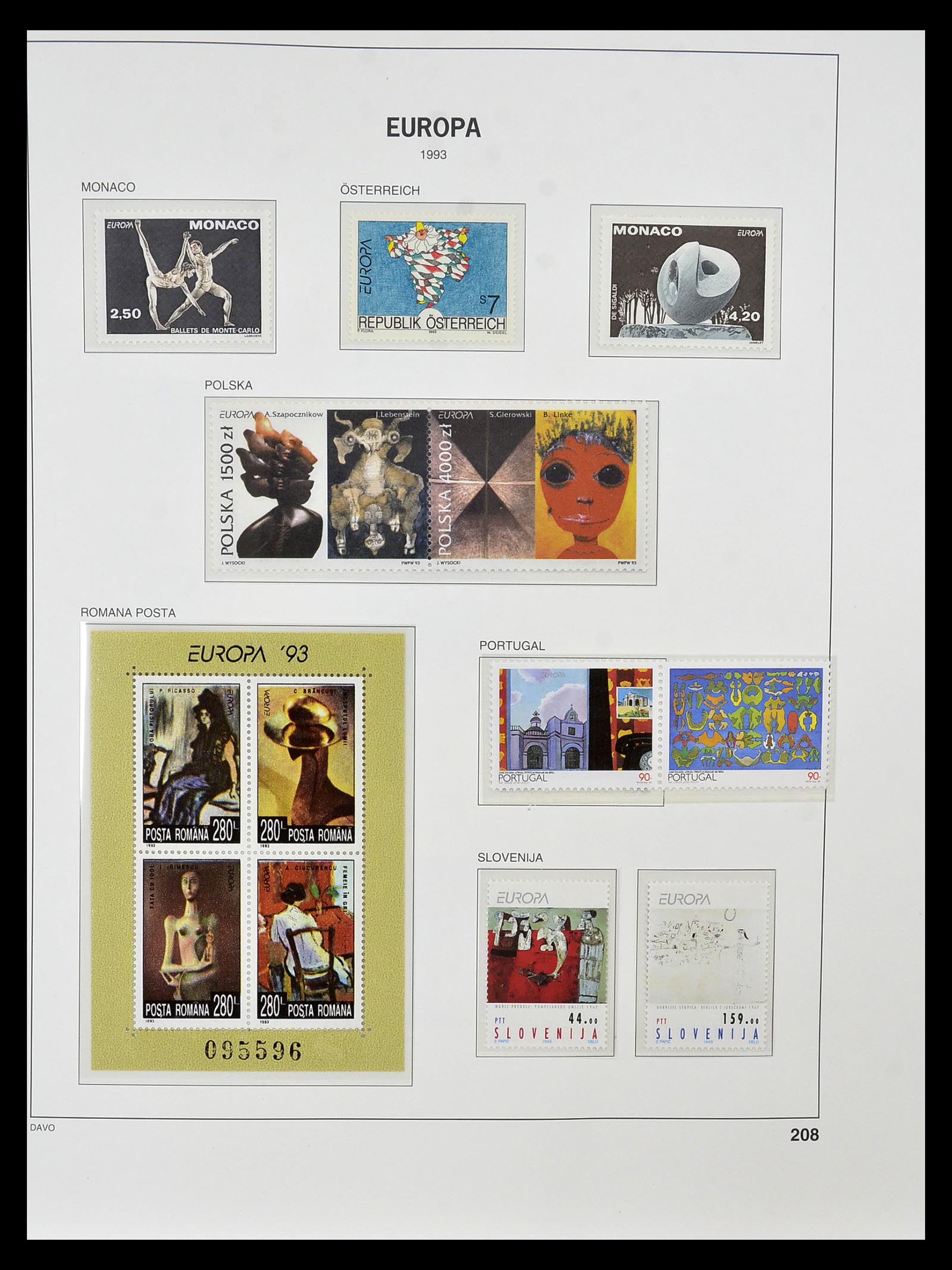 34838 340 - Postzegelverzameling 34838 Europa CEPT 1956-1998.