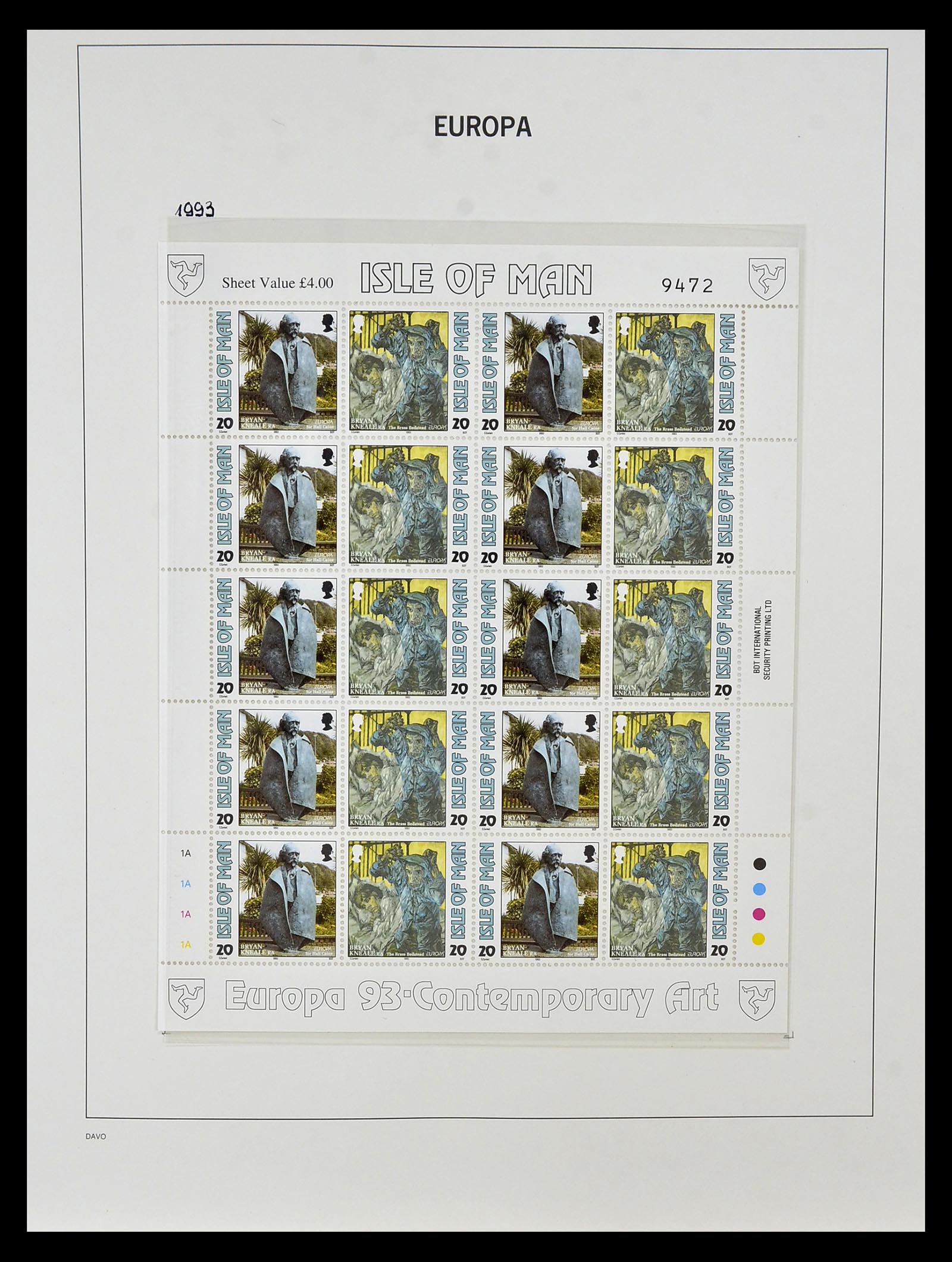 34838 347 - Postzegelverzameling 34838 Europa CEPT 1956-1998.