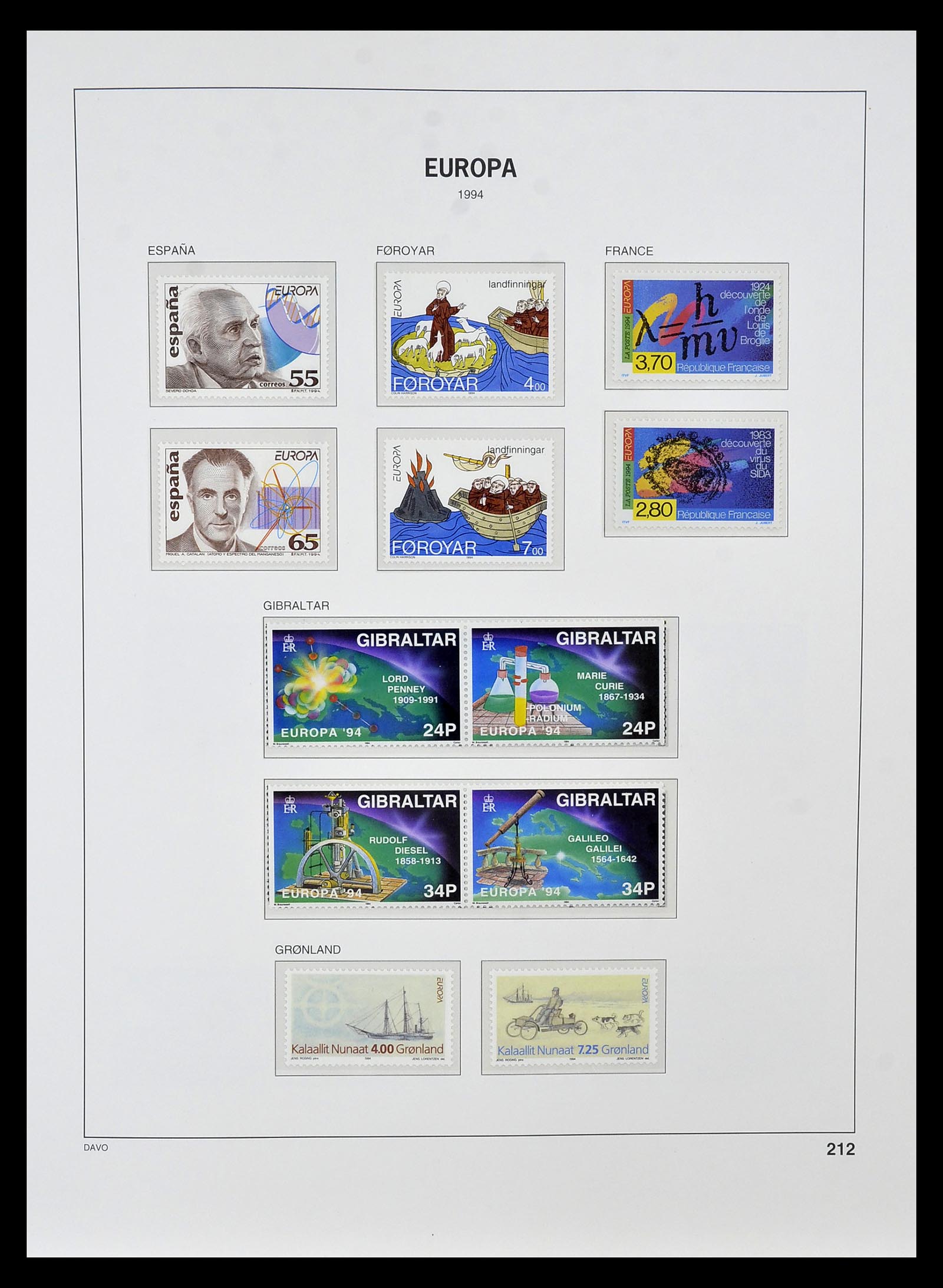 34838 357 - Postzegelverzameling 34838 Europa CEPT 1956-1998.