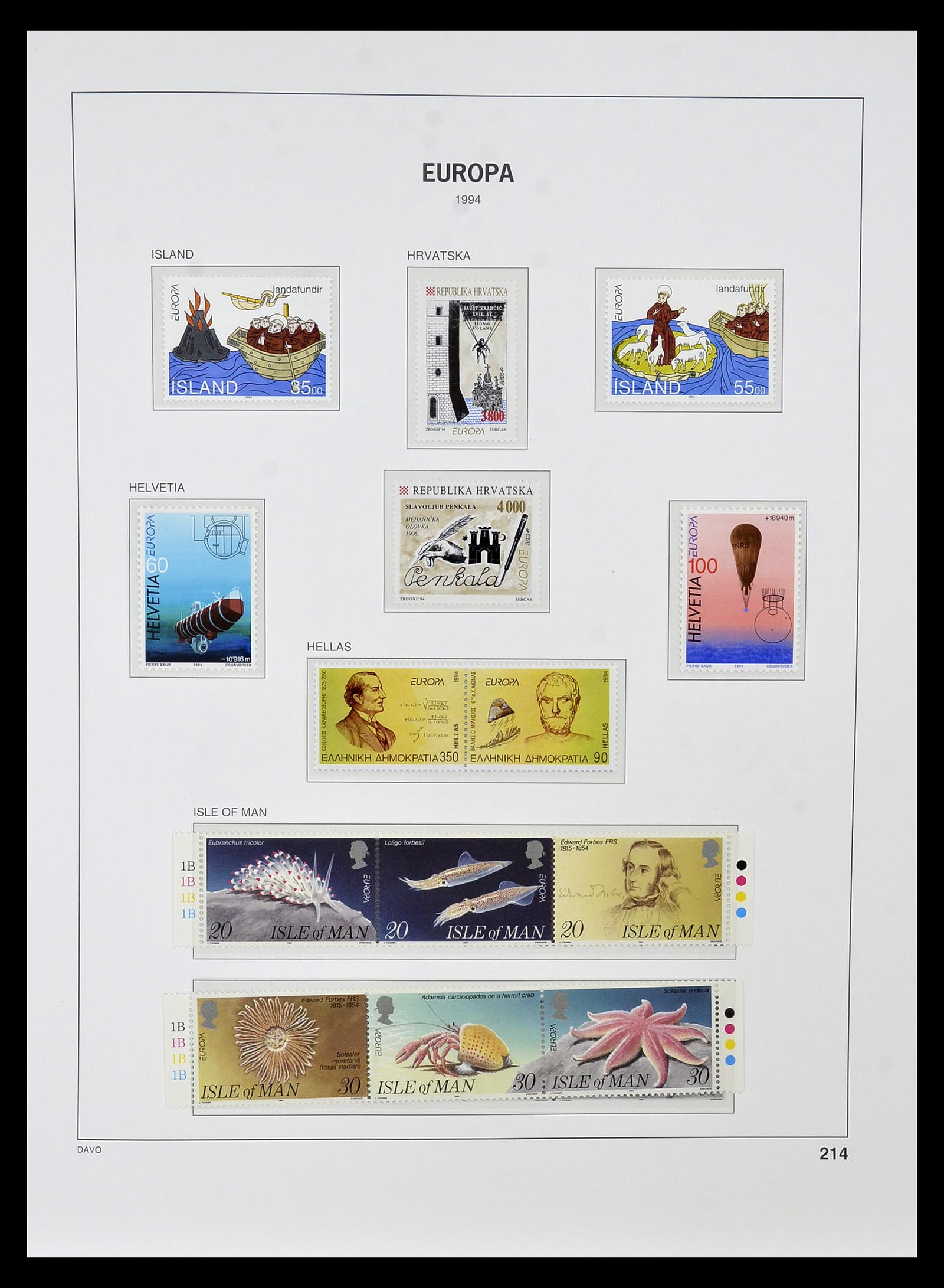 34838 359 - Postzegelverzameling 34838 Europa CEPT 1956-1998.