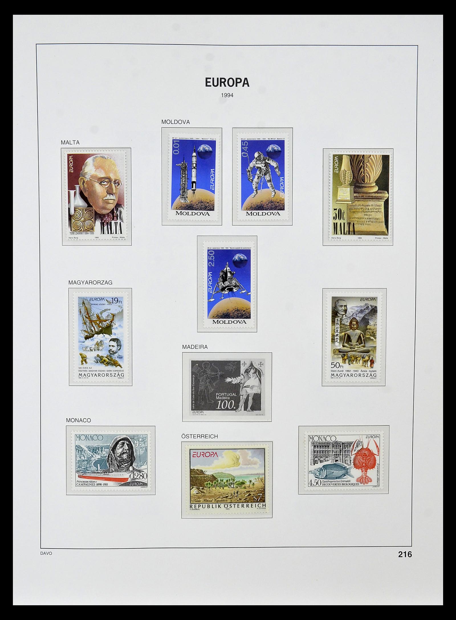 34838 361 - Postzegelverzameling 34838 Europa CEPT 1956-1998.