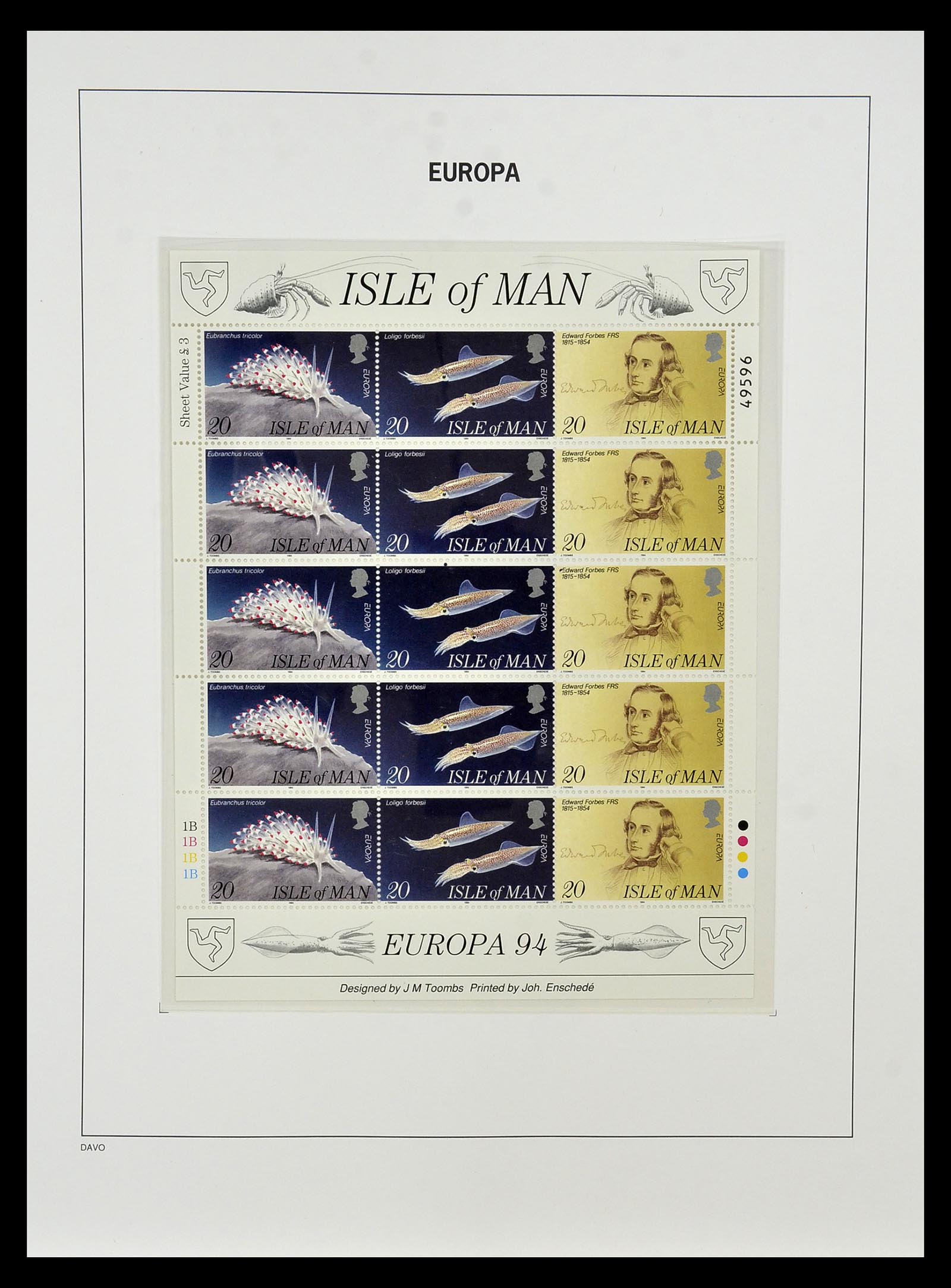 34838 372 - Postzegelverzameling 34838 Europa CEPT 1956-1998.