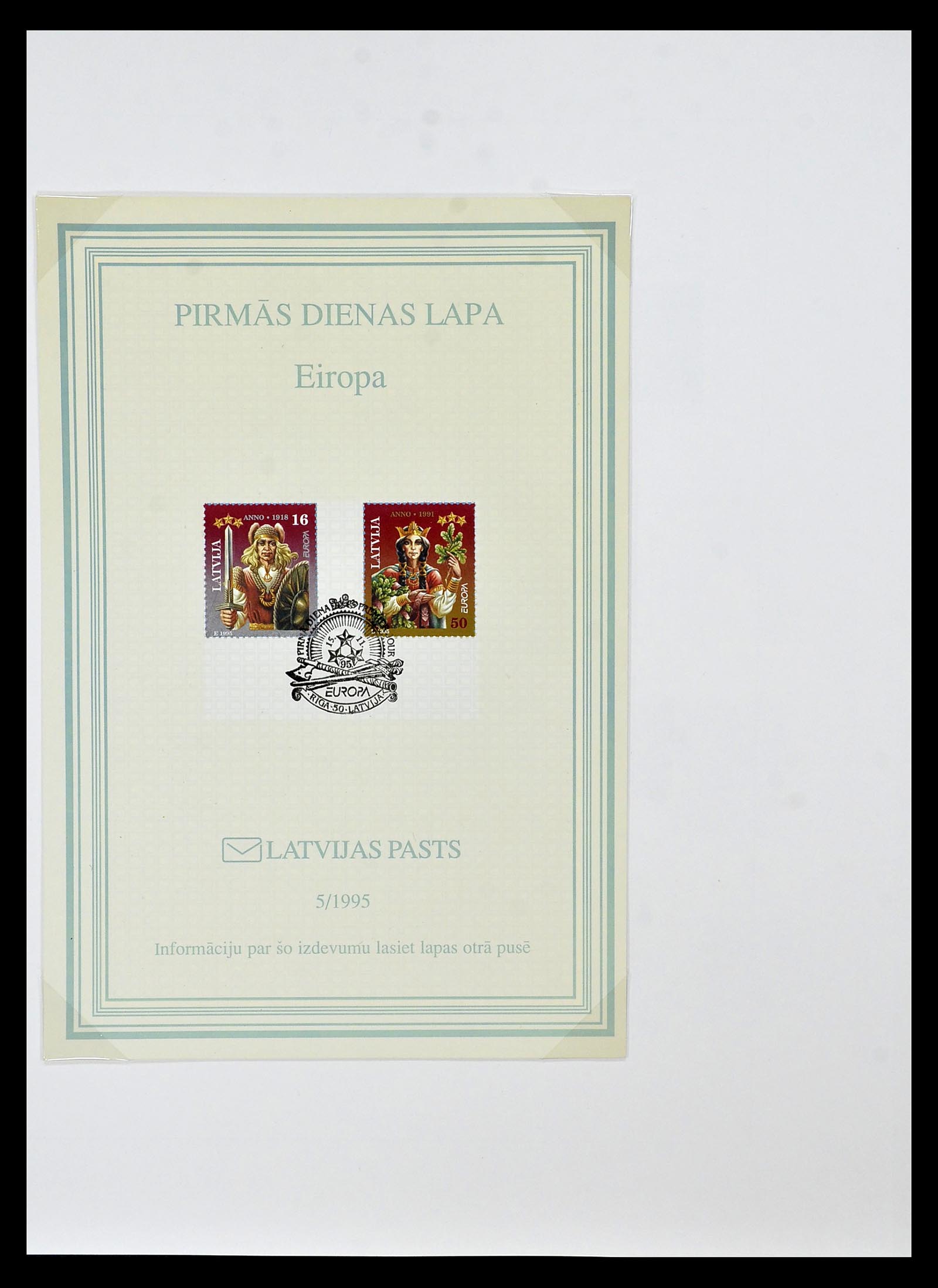 34838 380 - Postzegelverzameling 34838 Europa CEPT 1956-1998.
