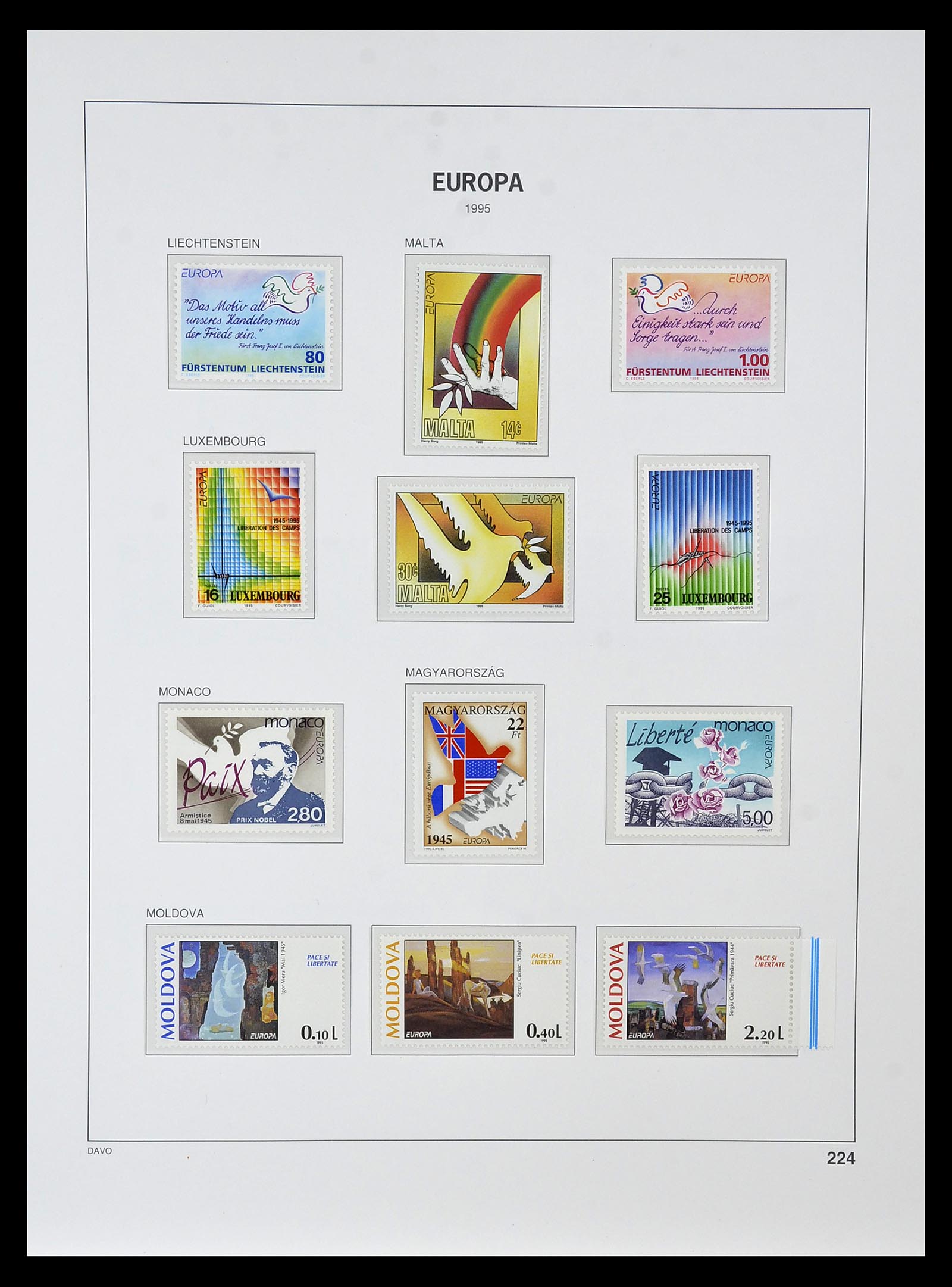 34838 381 - Postzegelverzameling 34838 Europa CEPT 1956-1998.