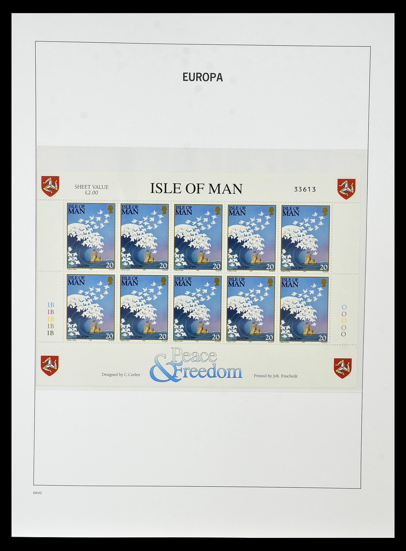 34838 385 - Postzegelverzameling 34838 Europa CEPT 1956-1998.