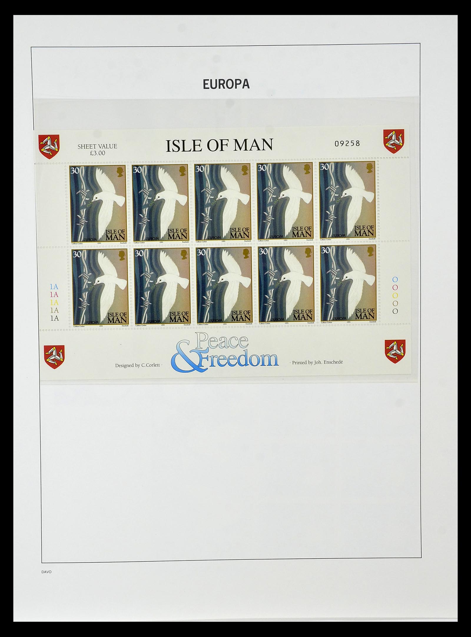 34838 386 - Postzegelverzameling 34838 Europa CEPT 1956-1998.