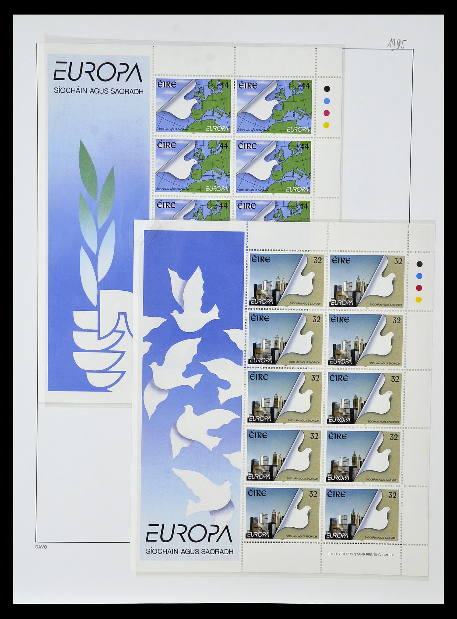 34838 387 - Postzegelverzameling 34838 Europa CEPT 1956-1998.