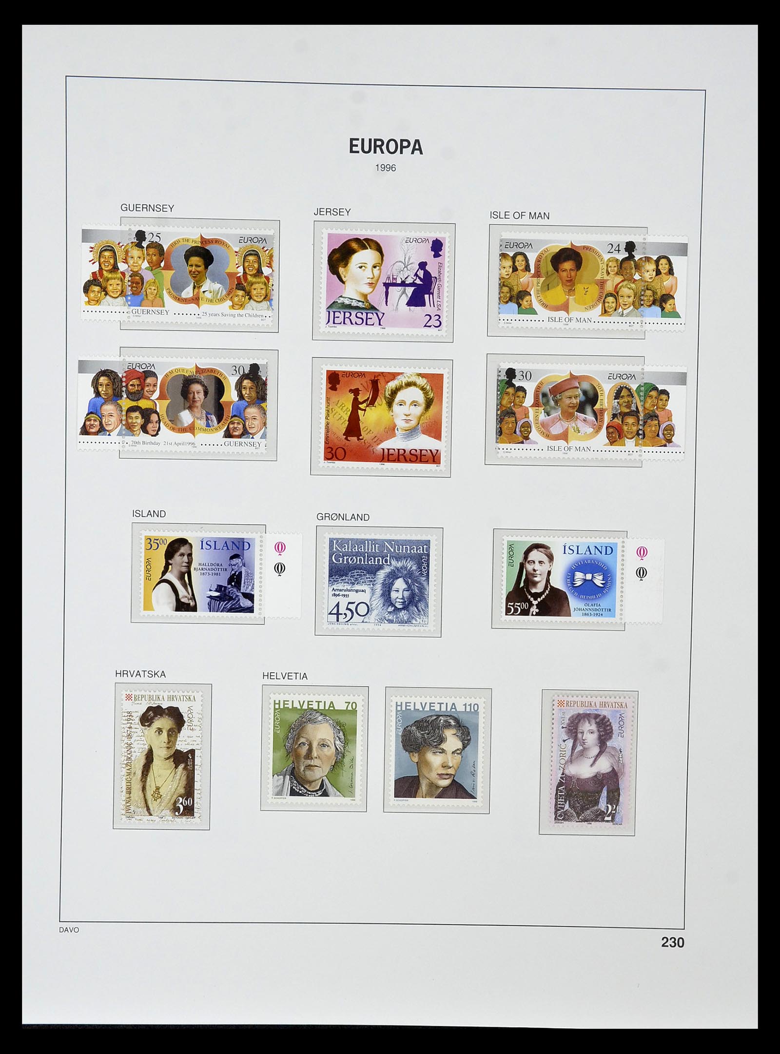 34838 393 - Postzegelverzameling 34838 Europa CEPT 1956-1998.