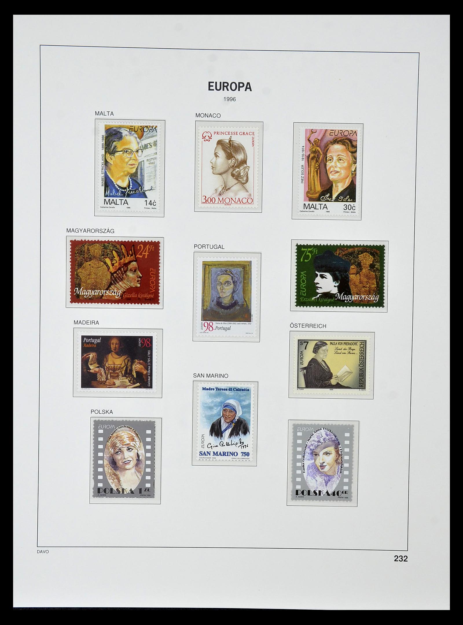 34838 395 - Postzegelverzameling 34838 Europa CEPT 1956-1998.
