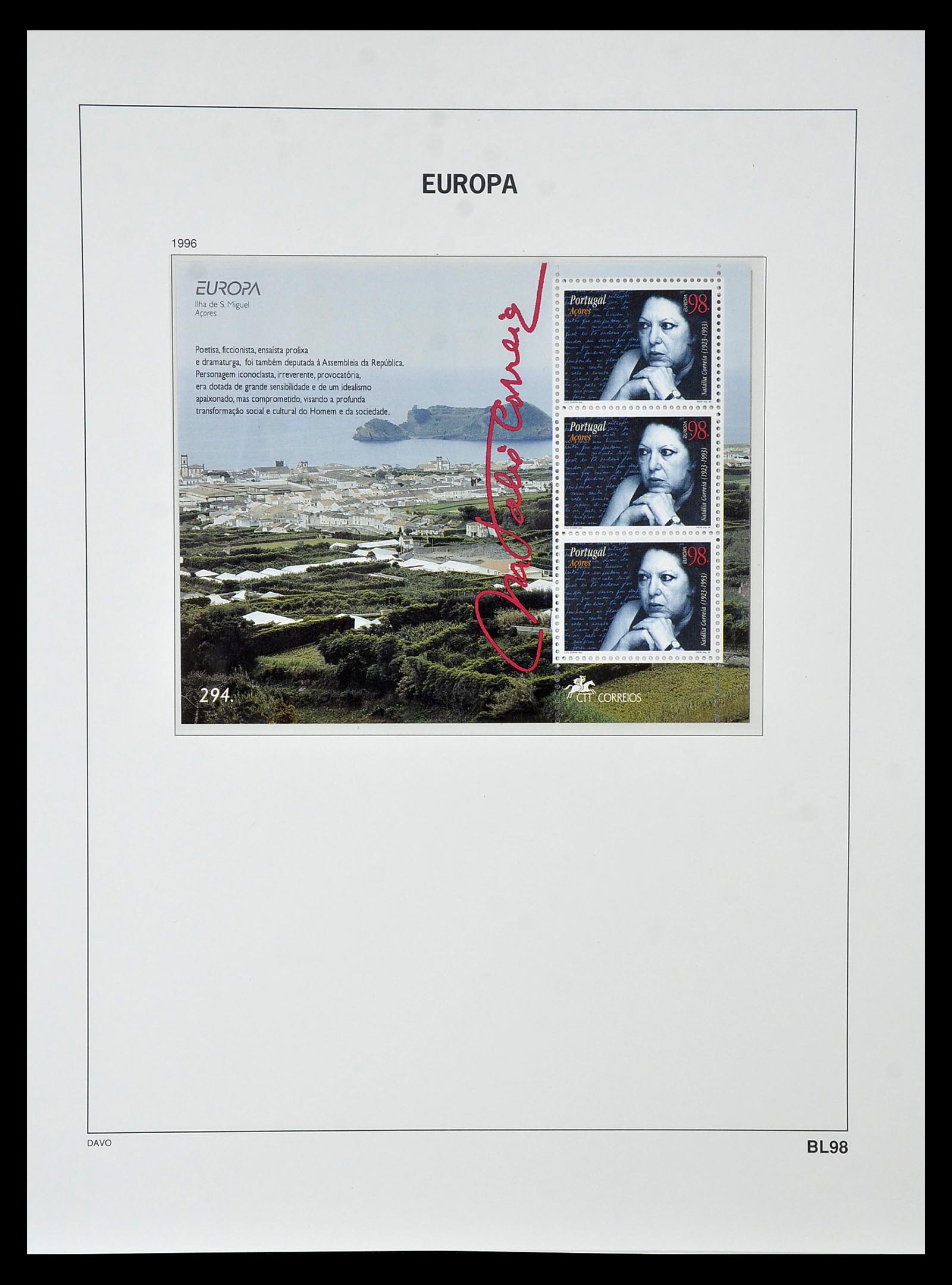 34838 400 - Postzegelverzameling 34838 Europa CEPT 1956-1998.