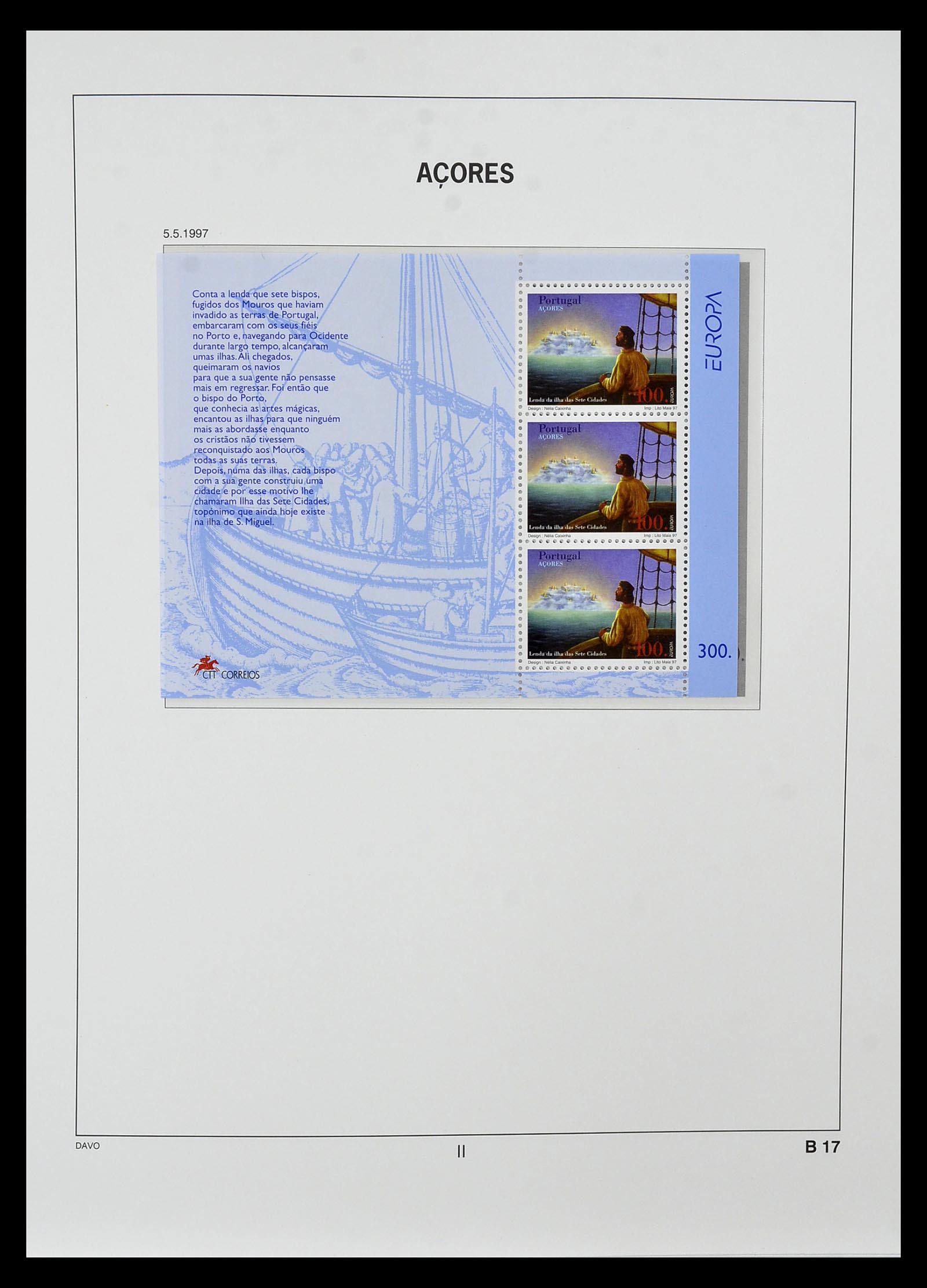 34840 144 - Stamp Collection 34840 Azores and Madeira 1980-2005.