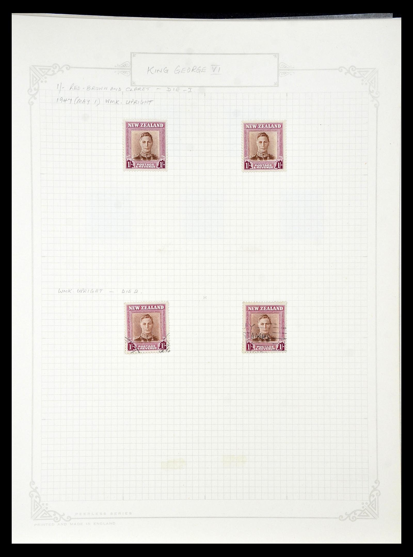 34901 209 - Postzegelverzameling 34901 Nieuw Zeeland 1862-1970.