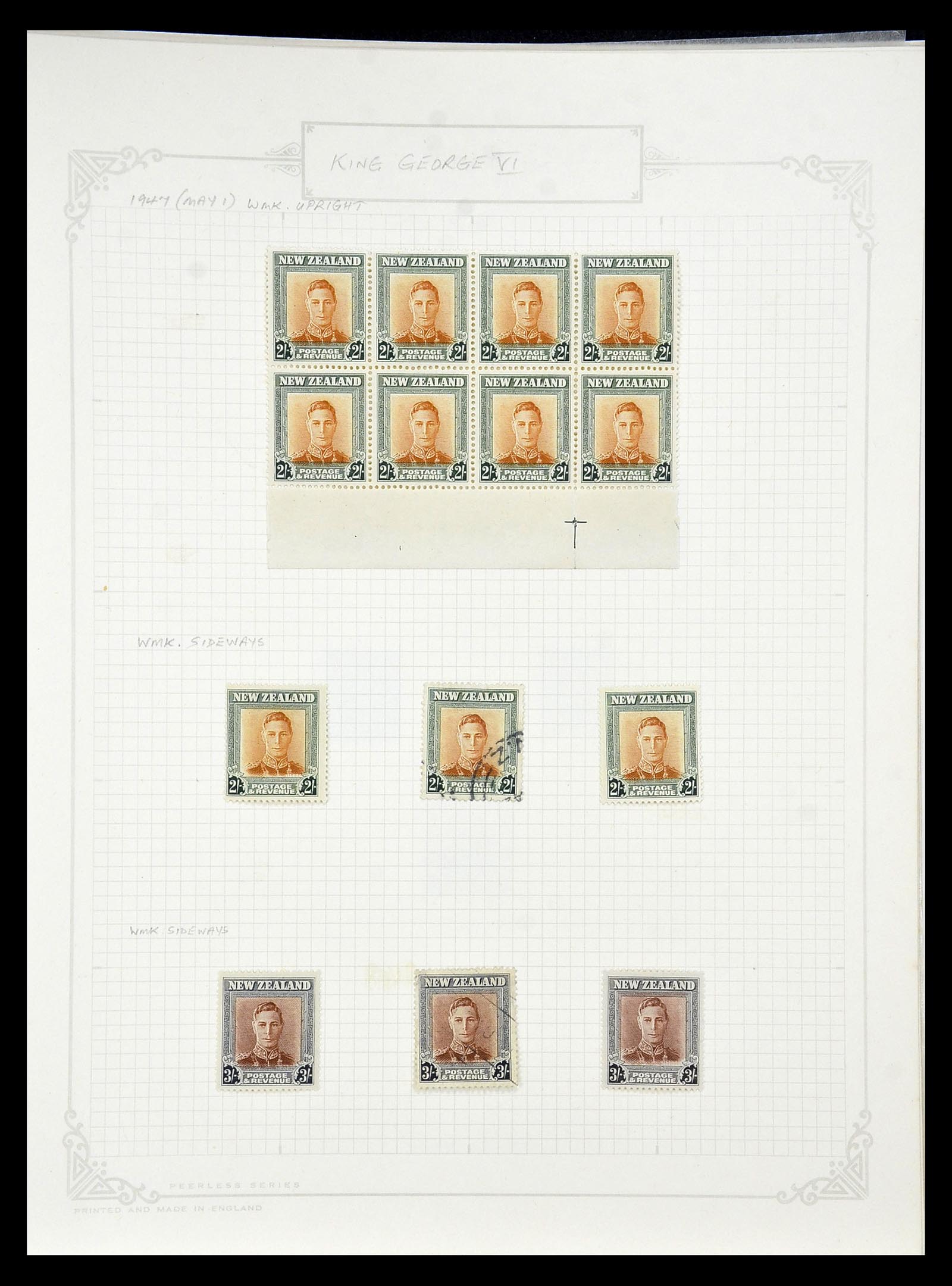 34901 211 - Postzegelverzameling 34901 Nieuw Zeeland 1862-1970.