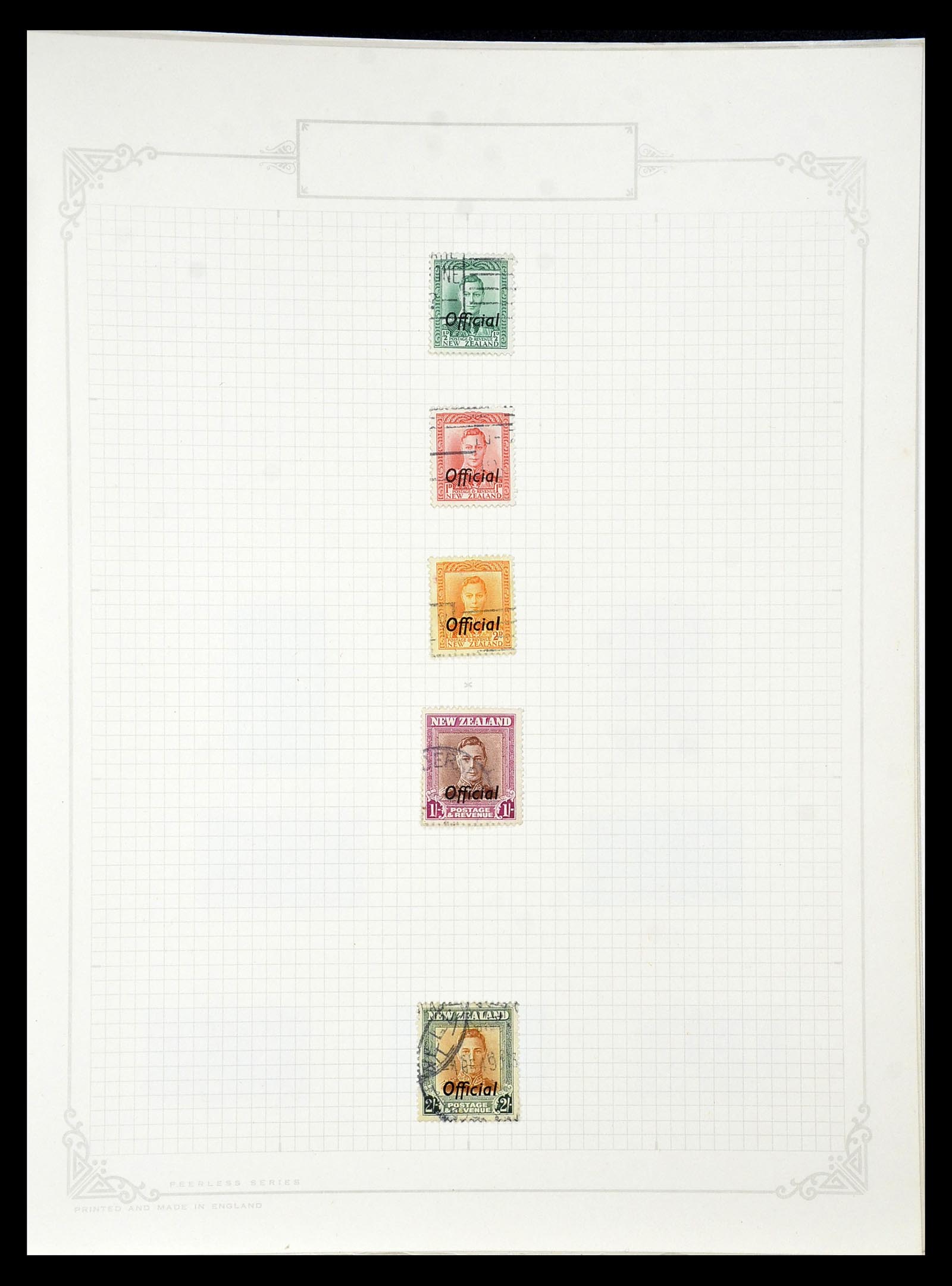 34901 213 - Postzegelverzameling 34901 Nieuw Zeeland 1862-1970.