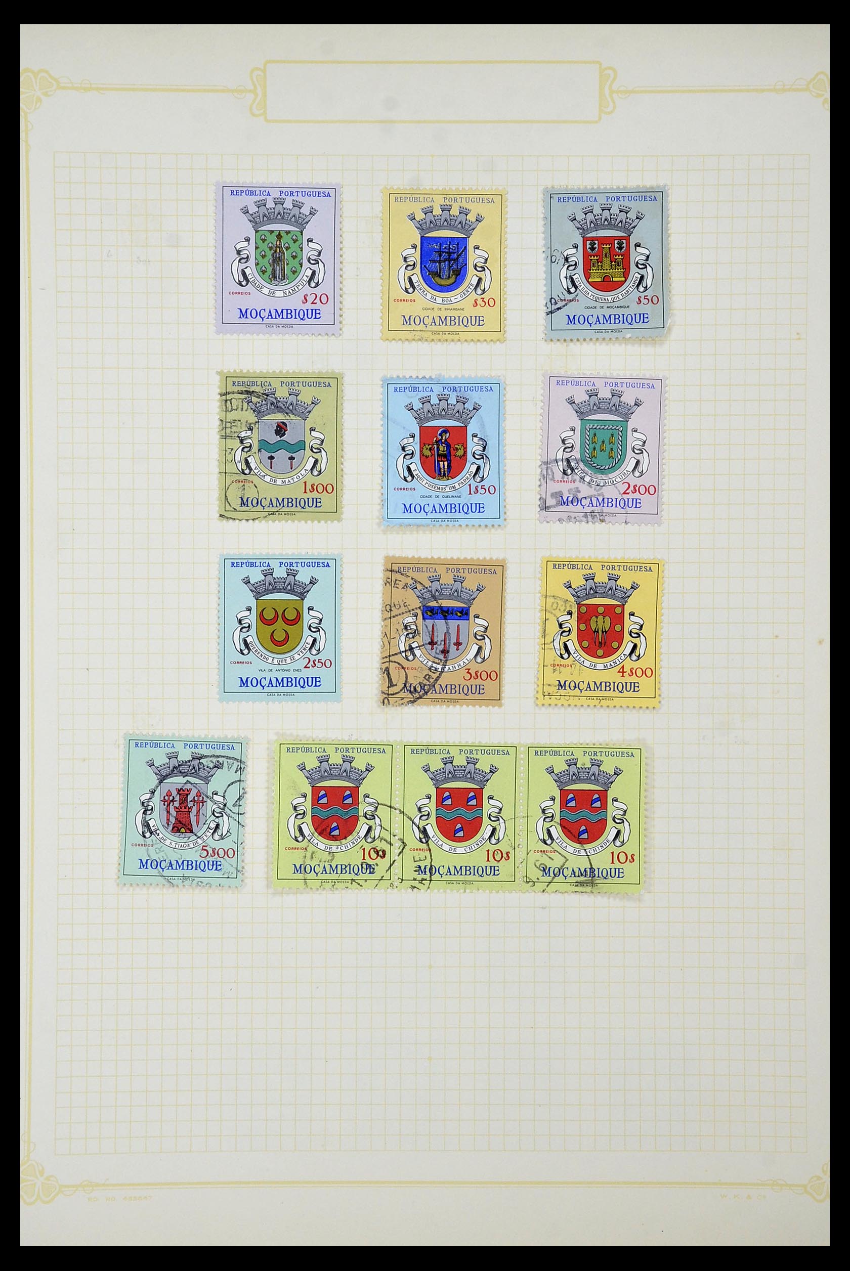 34922 082 - Postzegelverzameling 34922 Portugese koloniën 1871-1951.