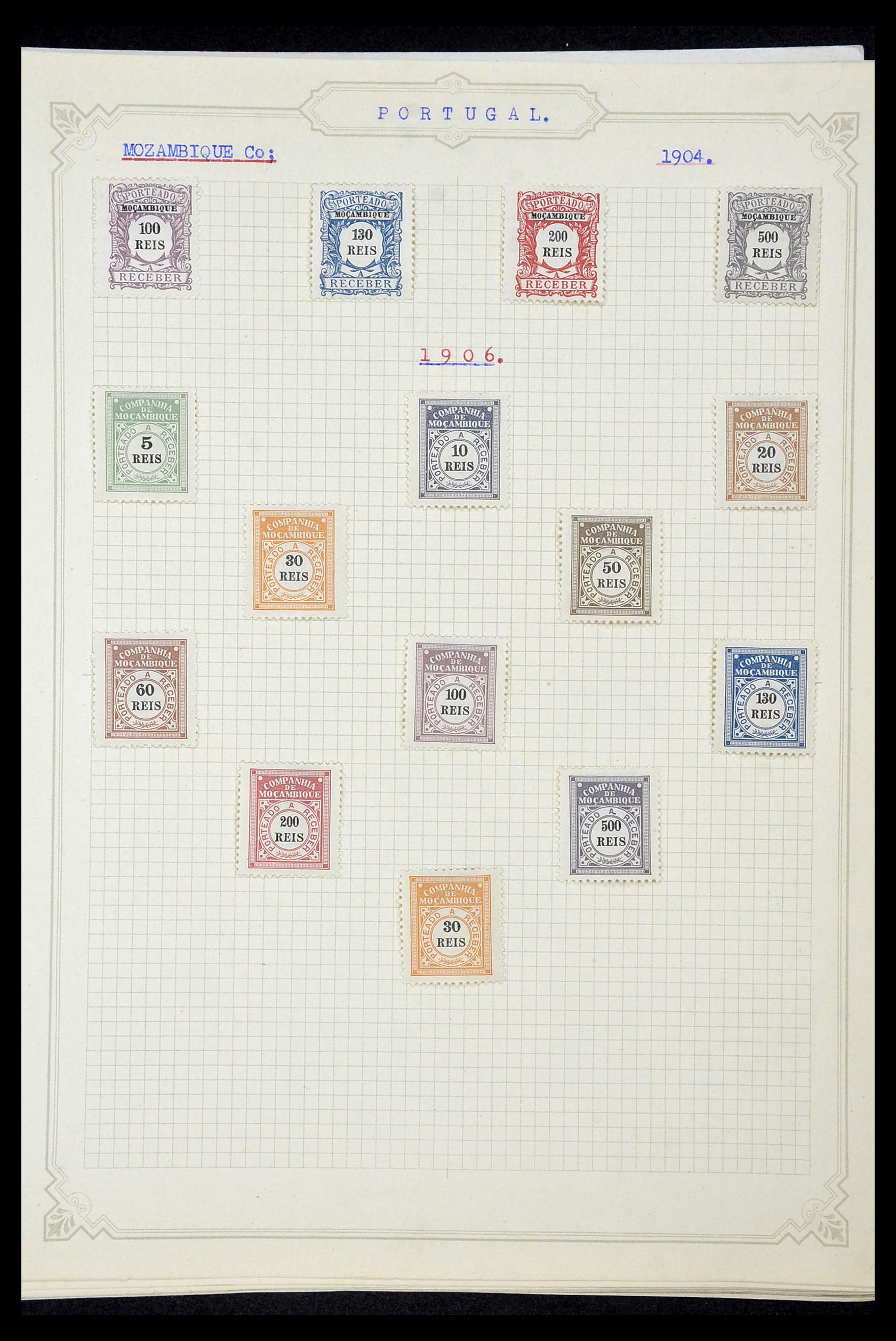 34922 086 - Postzegelverzameling 34922 Portugese koloniën 1871-1951.