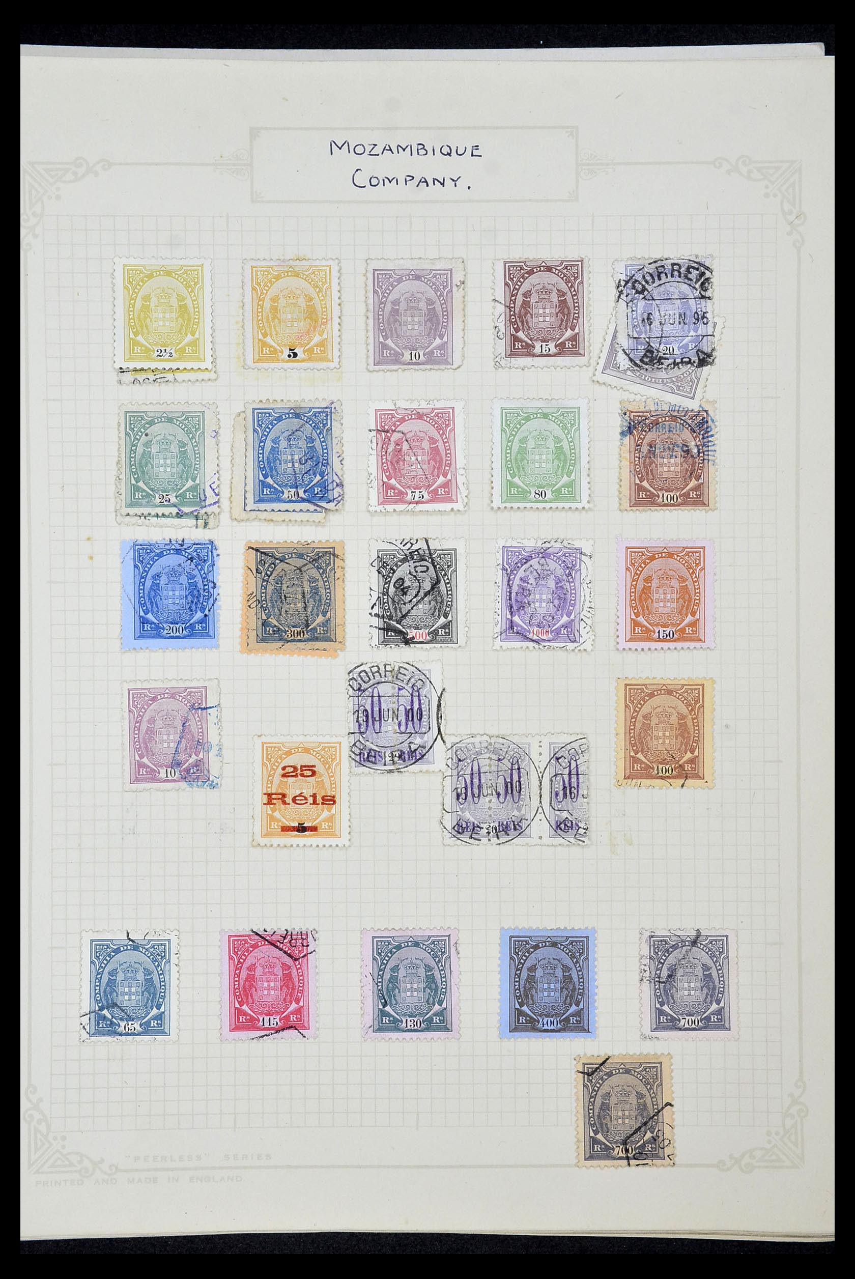 34922 089 - Postzegelverzameling 34922 Portugese koloniën 1871-1951.