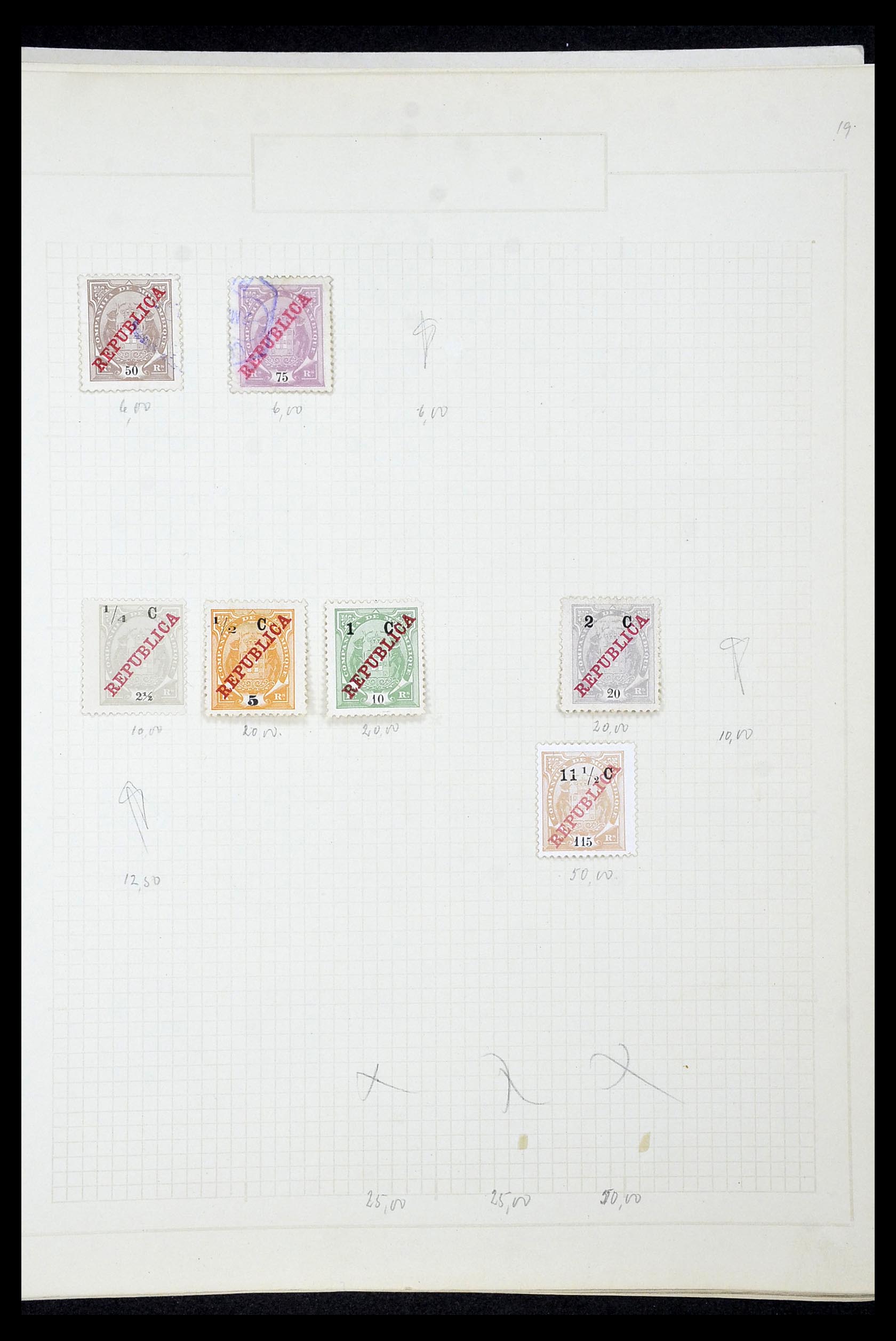 34922 093 - Postzegelverzameling 34922 Portugese koloniën 1871-1951.