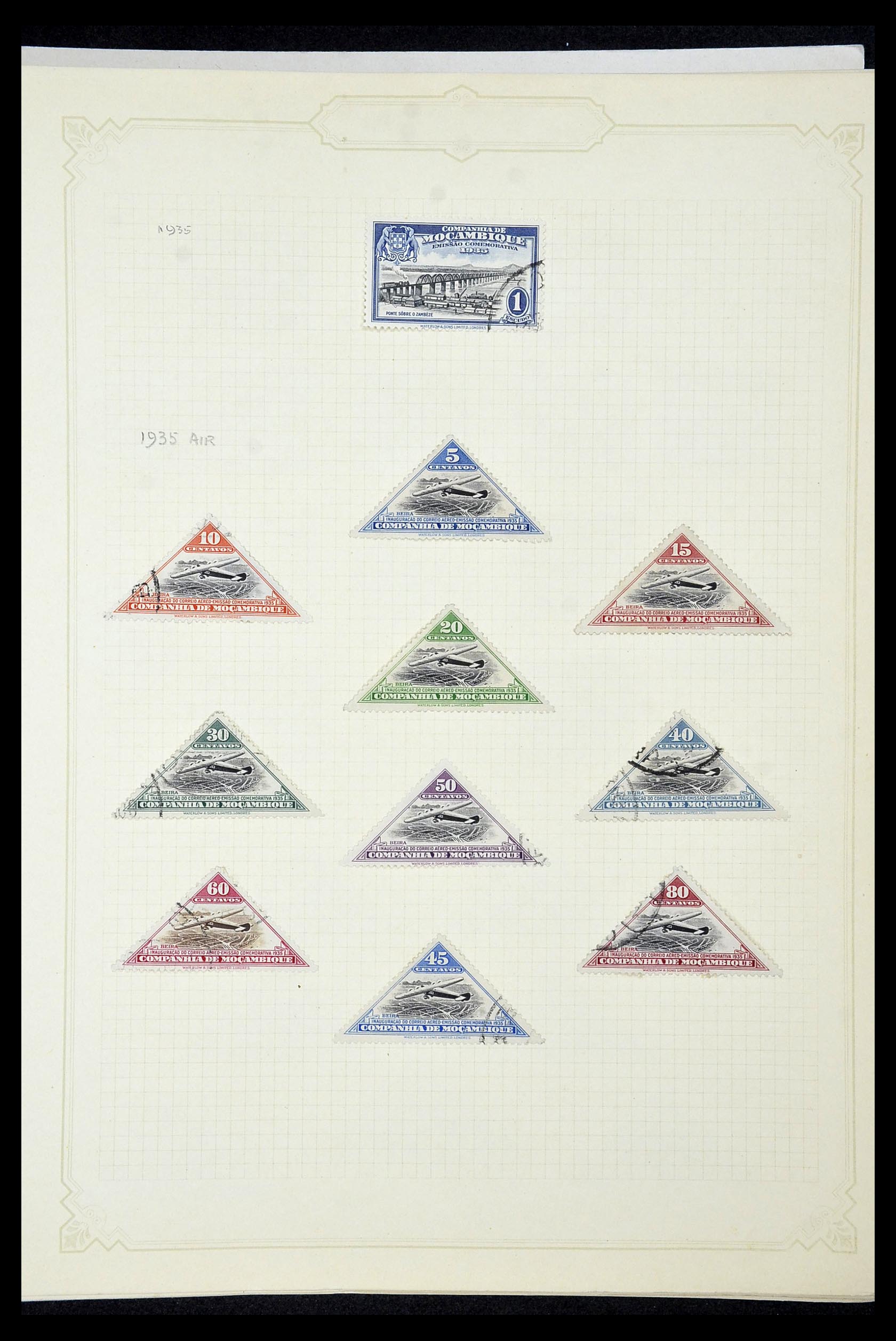 34922 099 - Postzegelverzameling 34922 Portugese koloniën 1871-1951.