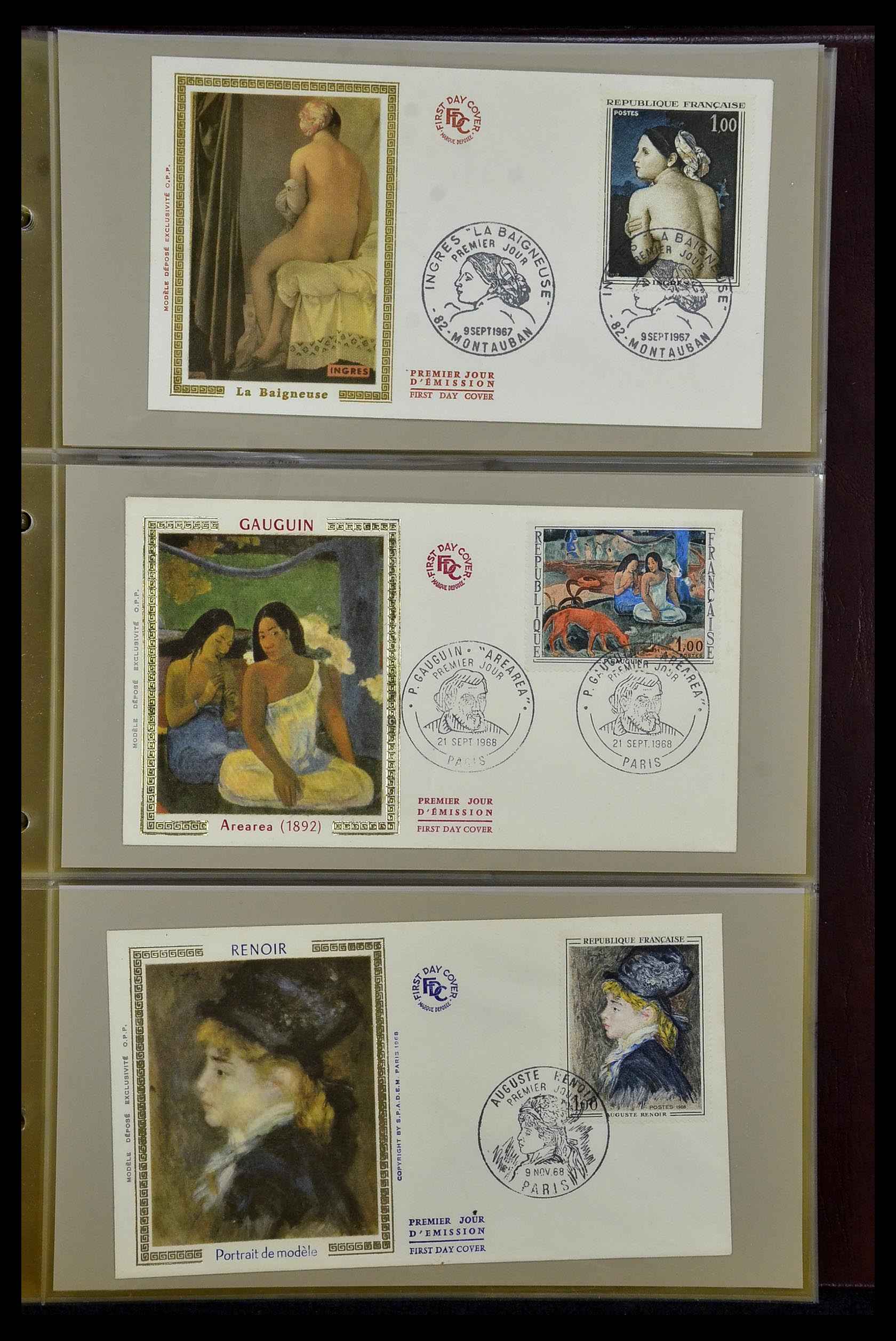 34956 019 - Postzegelverzameling 34956 Wereld brieven/FDC's 1880-1980.