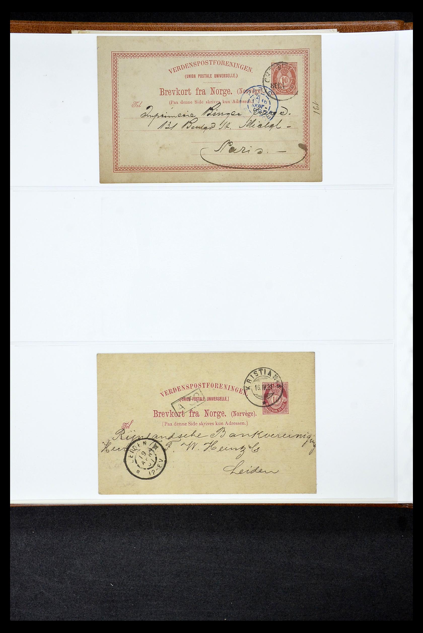 34956 169 - Postzegelverzameling 34956 Wereld brieven/FDC's 1880-1980.