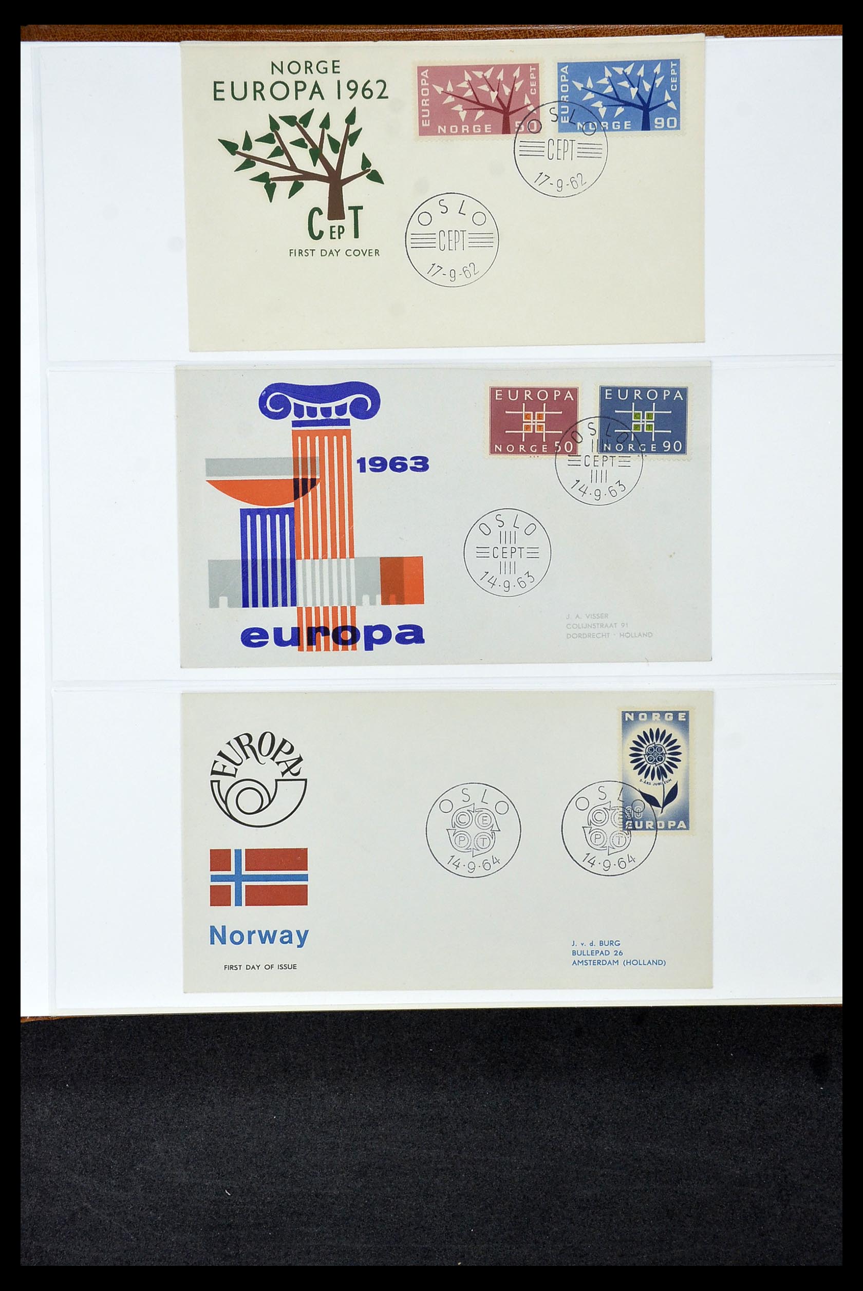 34956 172 - Postzegelverzameling 34956 Wereld brieven/FDC's 1880-1980.