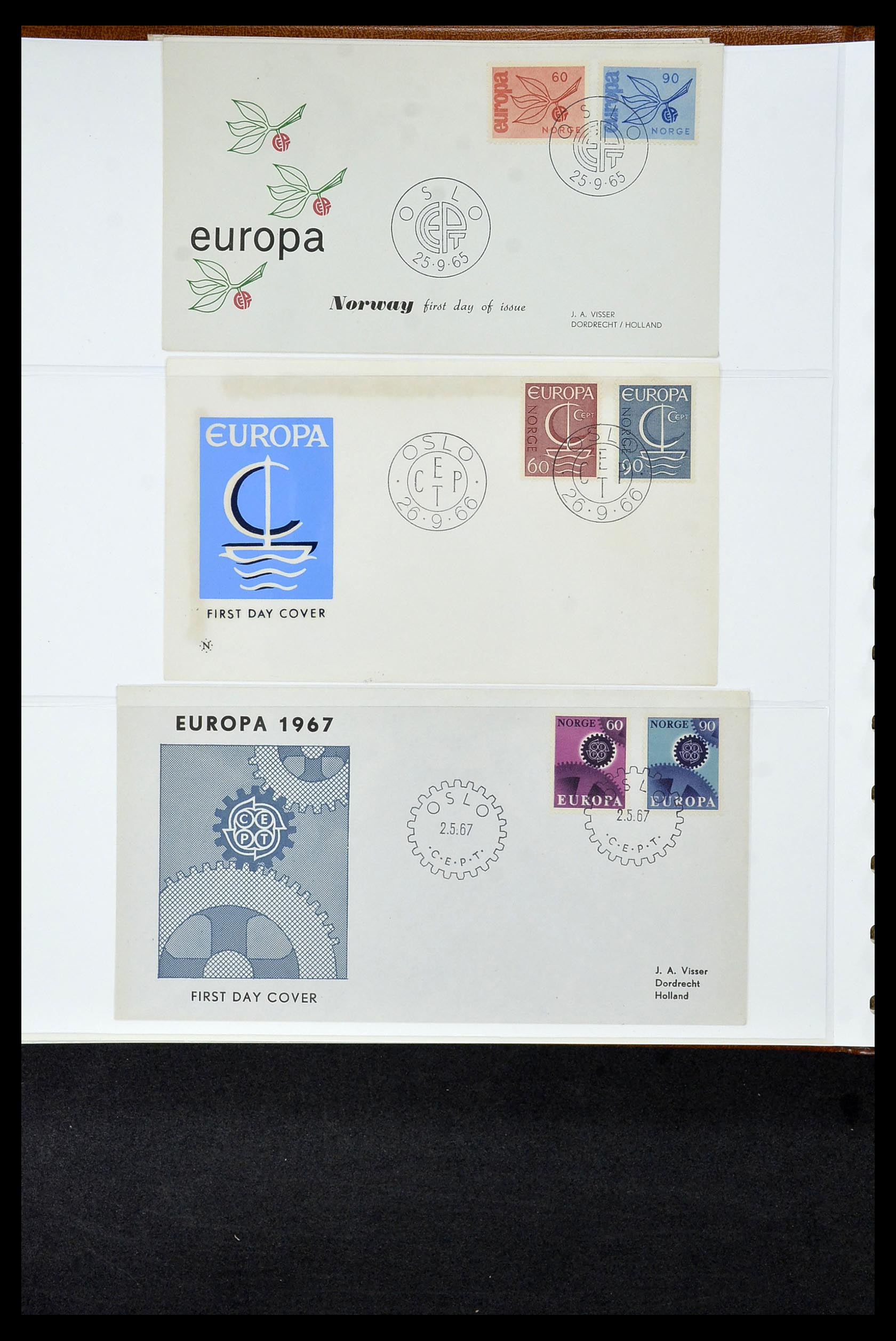 34956 174 - Postzegelverzameling 34956 Wereld brieven/FDC's 1880-1980.