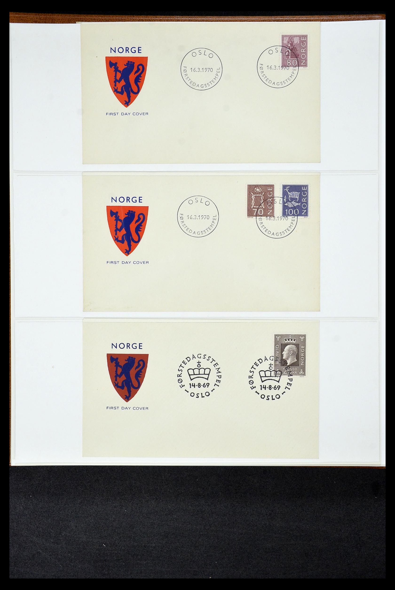 34956 177 - Postzegelverzameling 34956 Wereld brieven/FDC's 1880-1980.