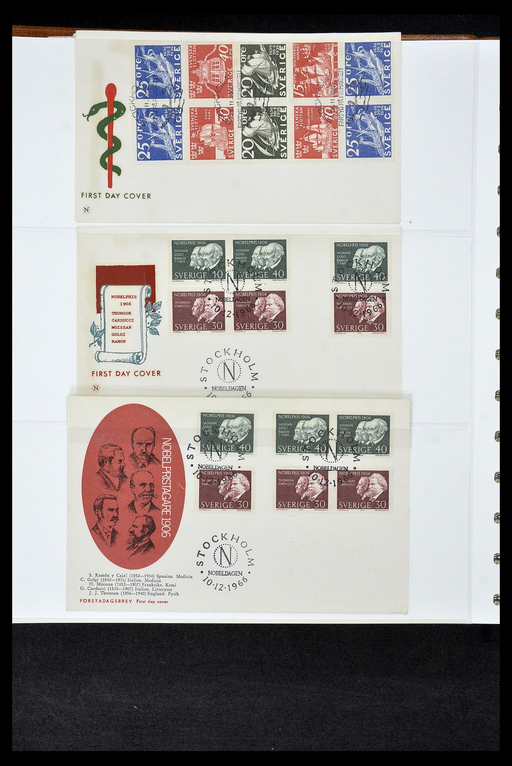 34956 190 - Postzegelverzameling 34956 Wereld brieven/FDC's 1880-1980.