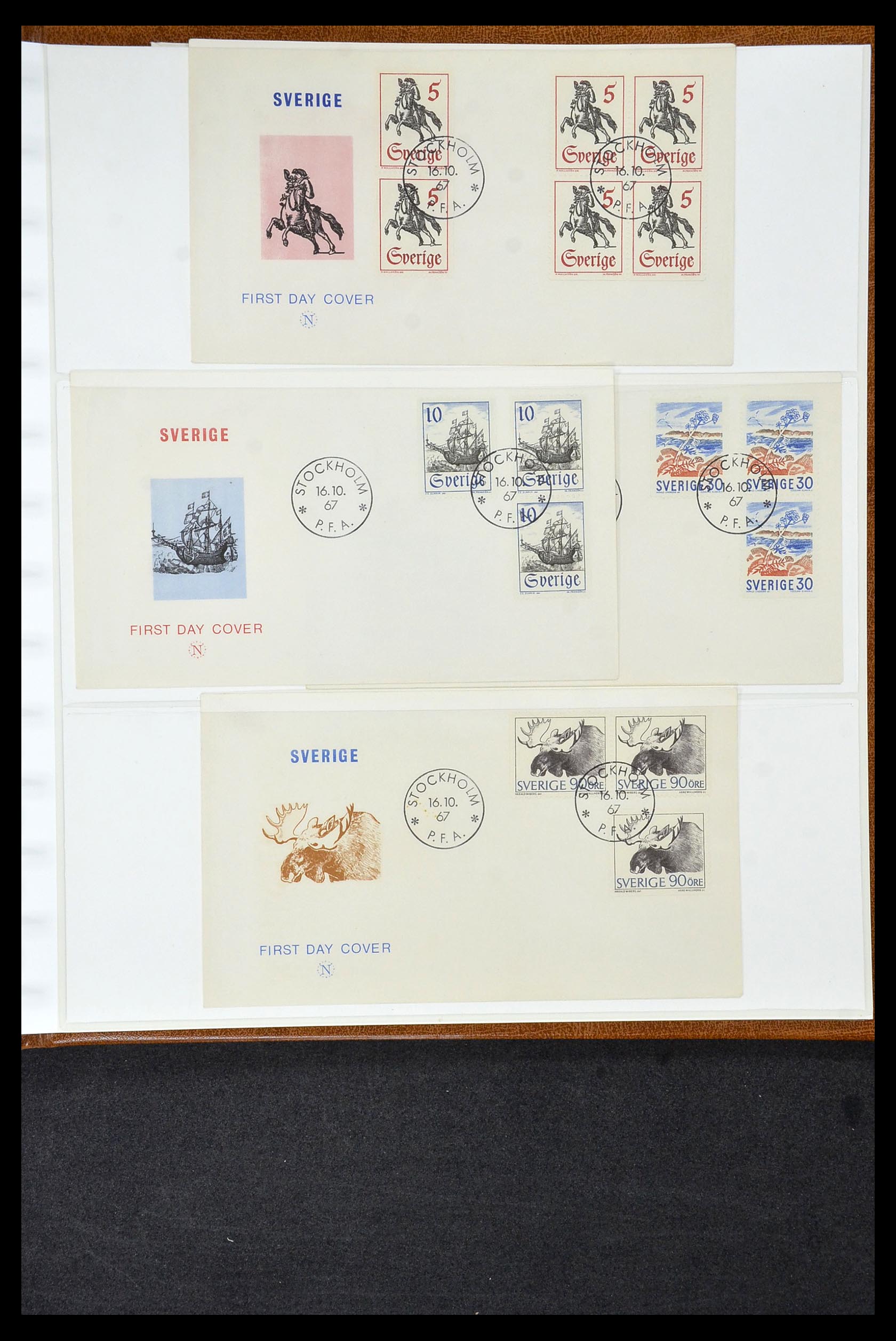 34956 195 - Postzegelverzameling 34956 Wereld brieven/FDC's 1880-1980.