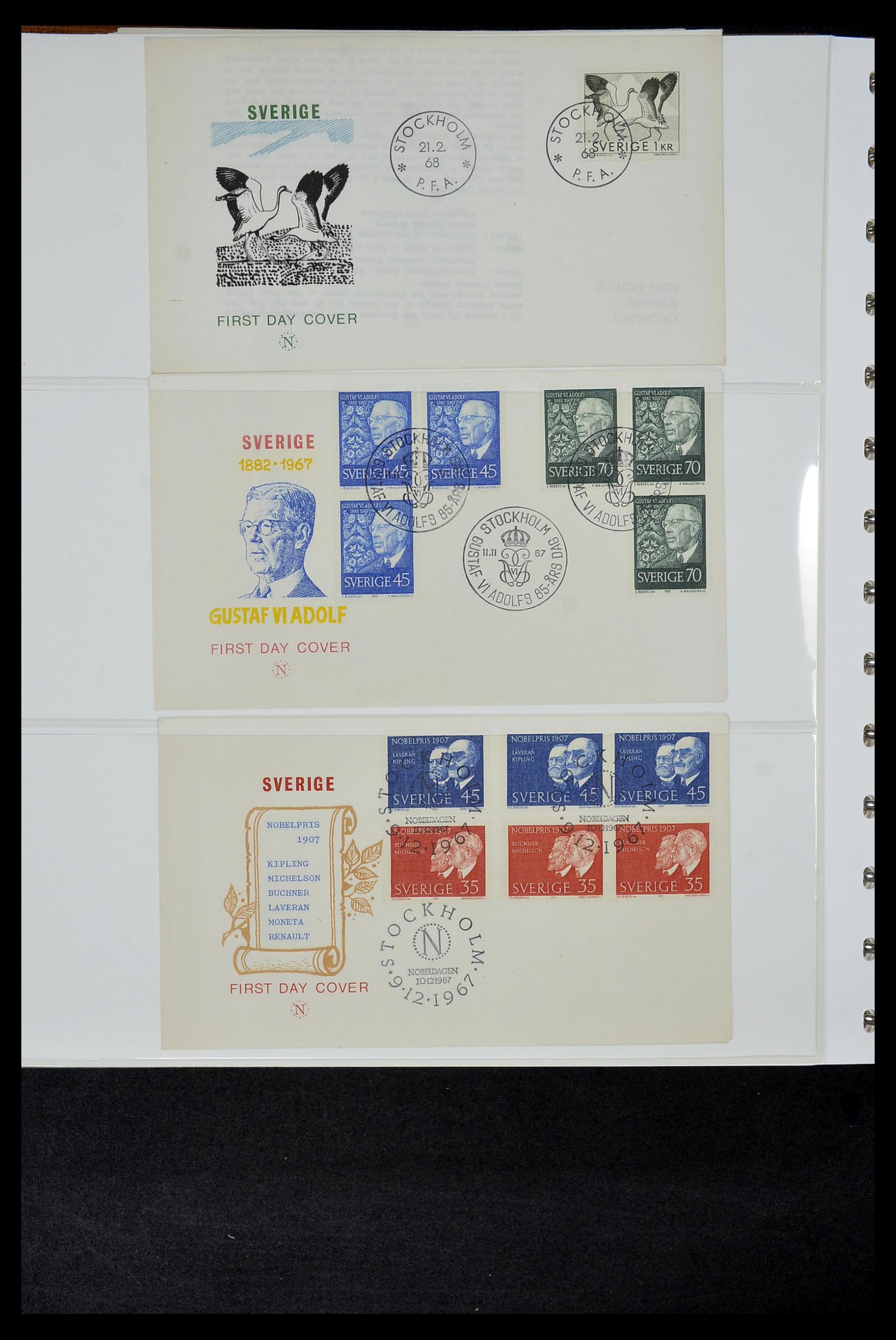 34956 197 - Postzegelverzameling 34956 Wereld brieven/FDC's 1880-1980.