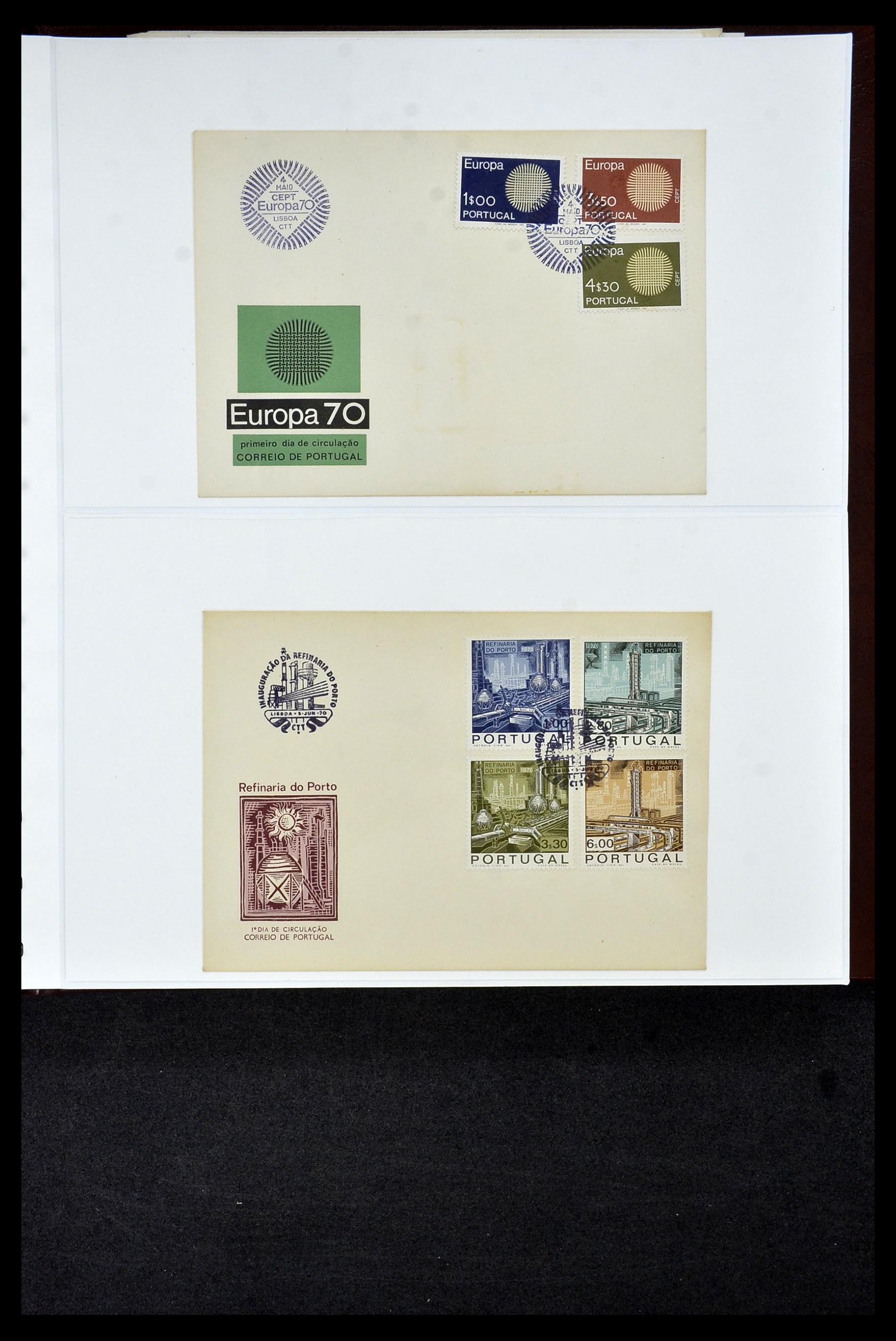 34956 604 - Postzegelverzameling 34956 Wereld brieven/FDC's 1880-1980.