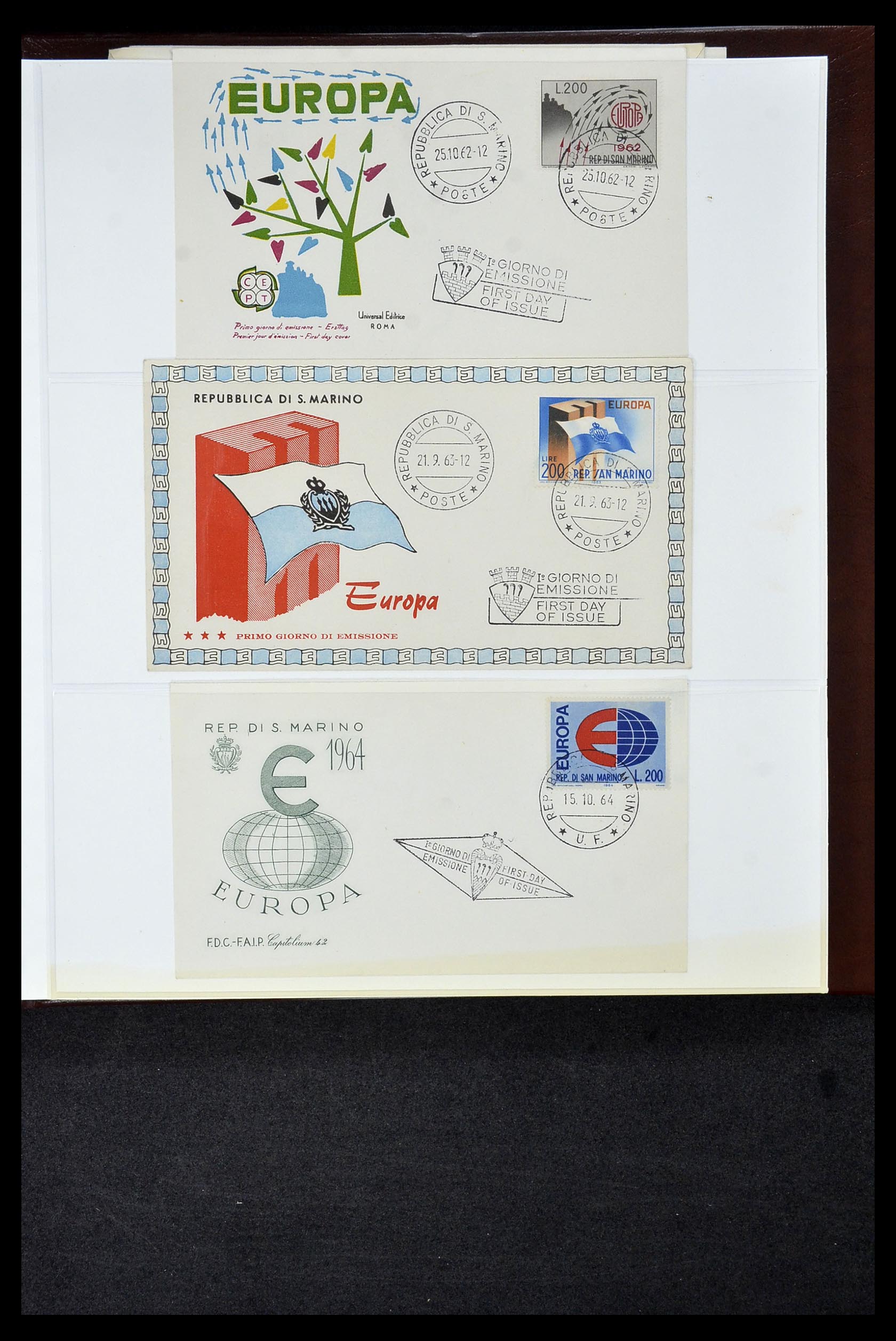 34956 612 - Postzegelverzameling 34956 Wereld brieven/FDC's 1880-1980.